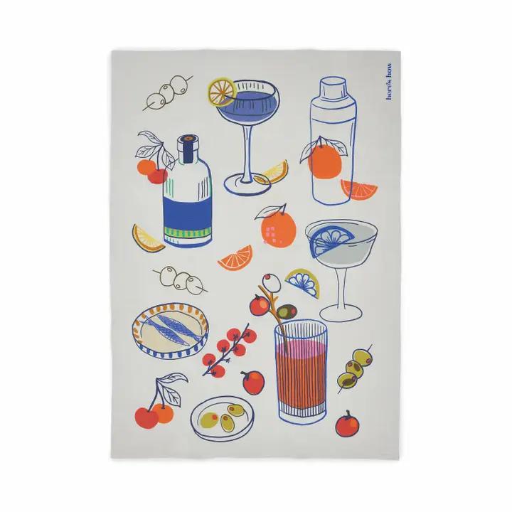 Emmy Tea Towel - Pattern Options Available
