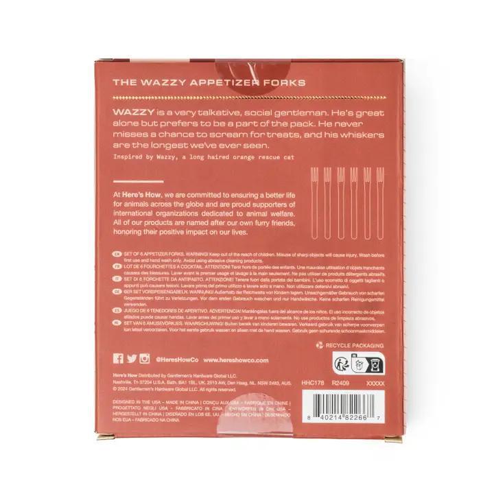 The Winona Appetizer Forks - Set of 6