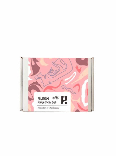 Bloom Mini Soap Set - x 4 Floral Vegan Soaps