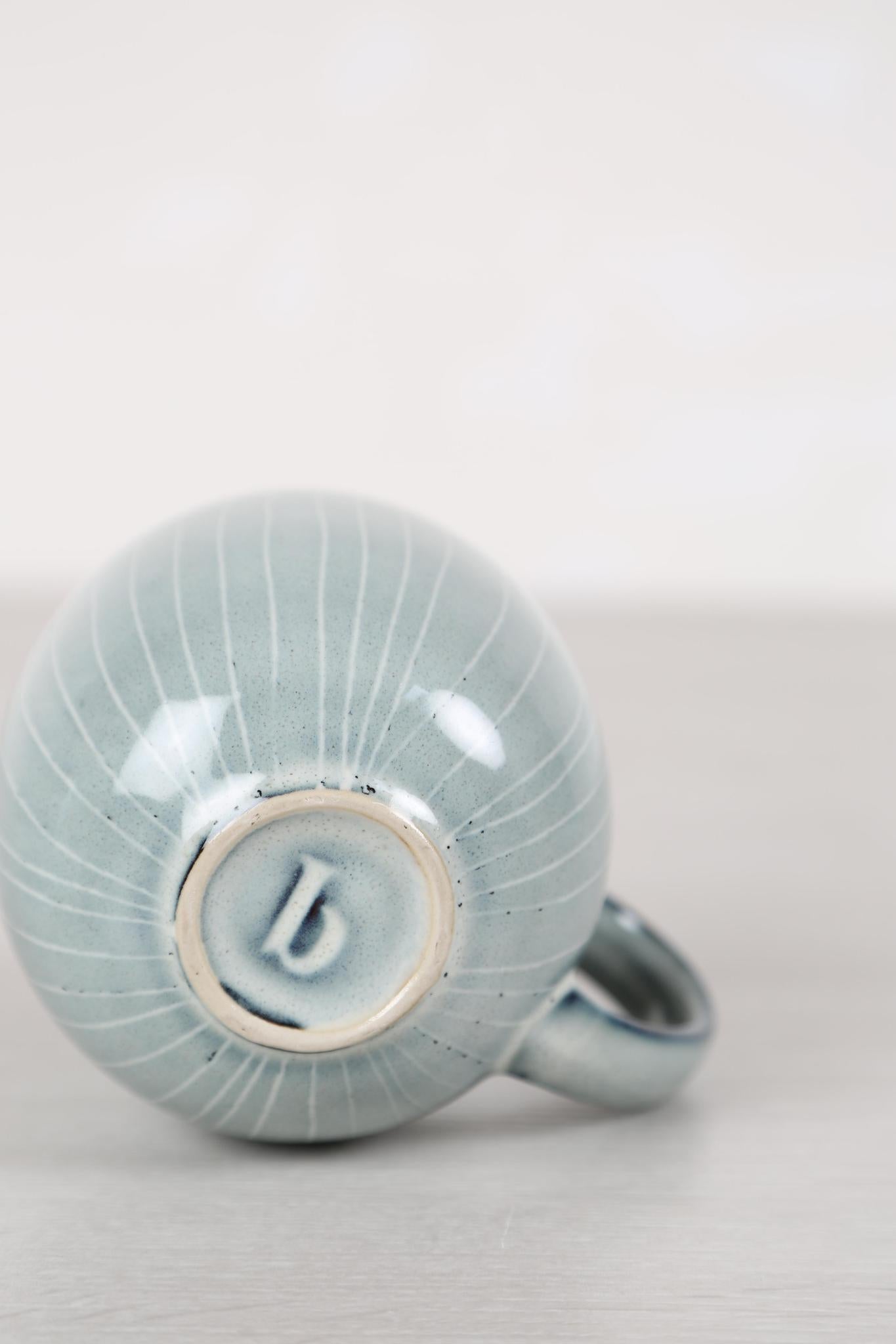 Nordic Sea Stoneware Large Round Mug