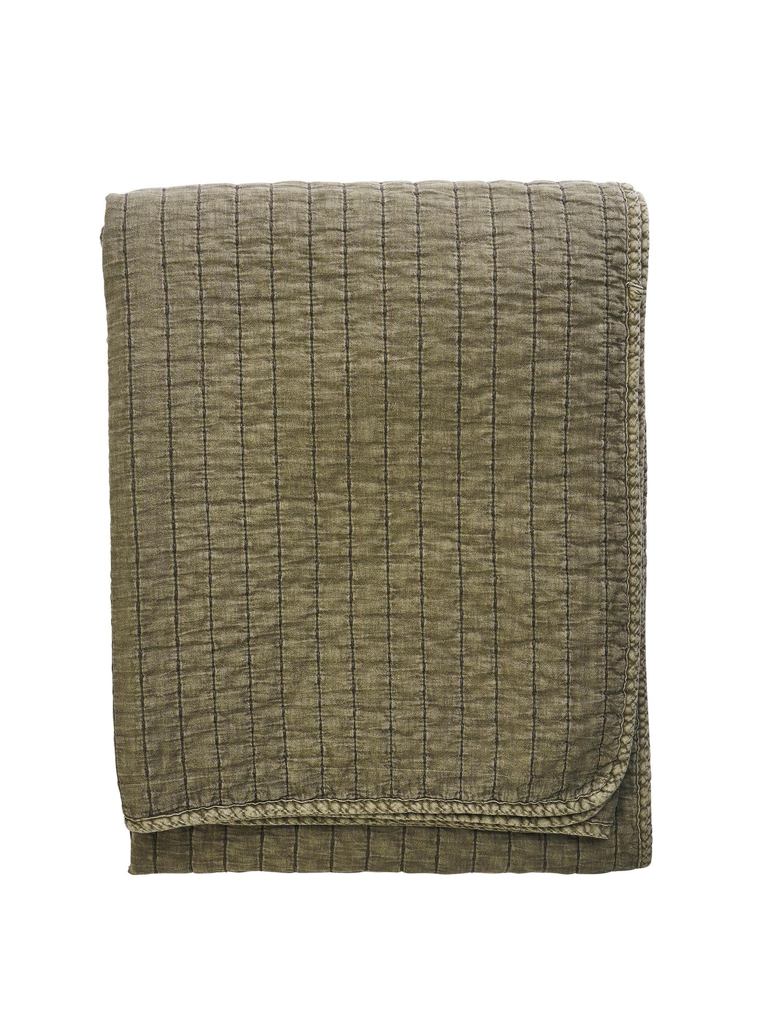 Quilted Cotton Throw - Colour Options Available