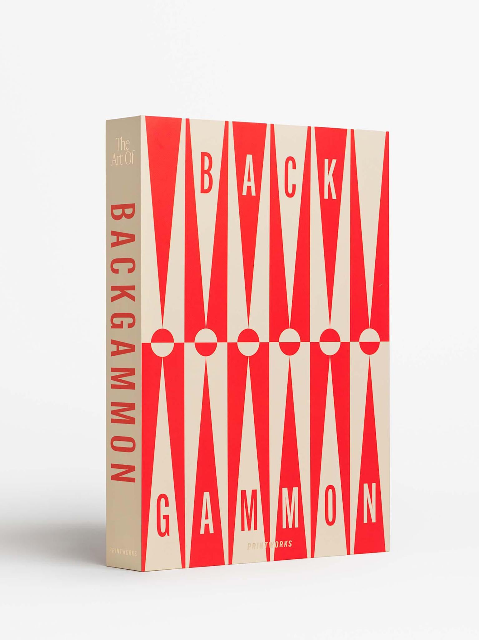 Classic - Art of Backgammon - Red, Cream