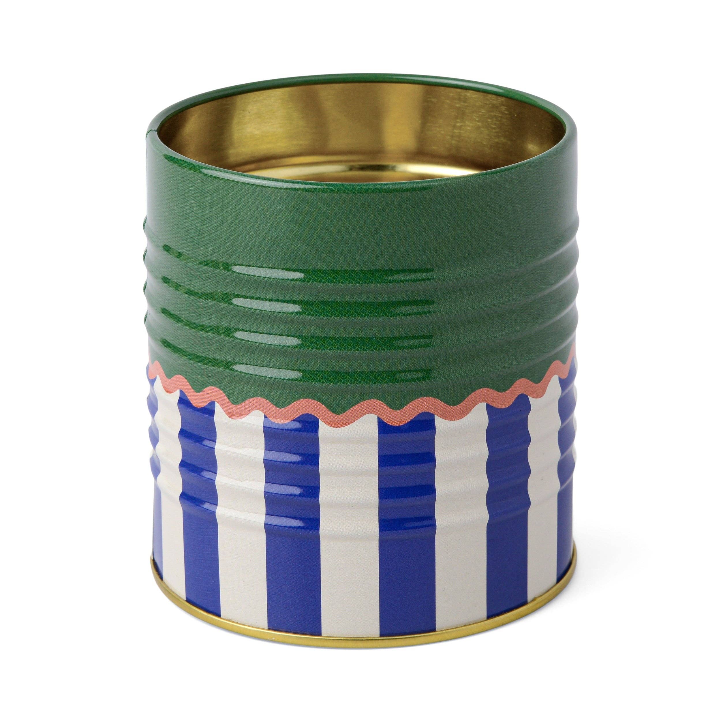 Designworks Ink A Dopo Solid Striped Storage Tin