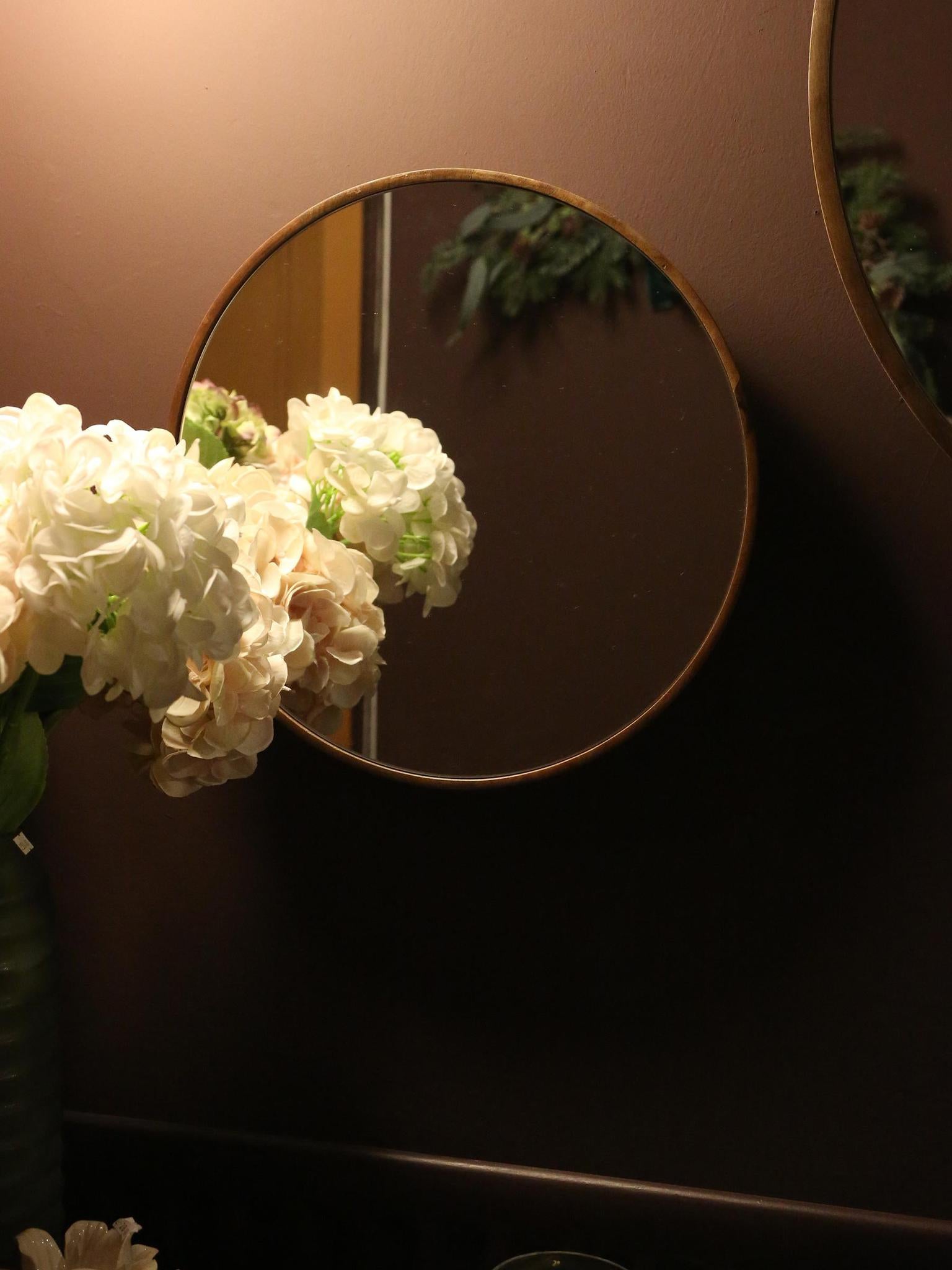 Mamali Brown Mango Wood Mirror - 3 Sizes Available