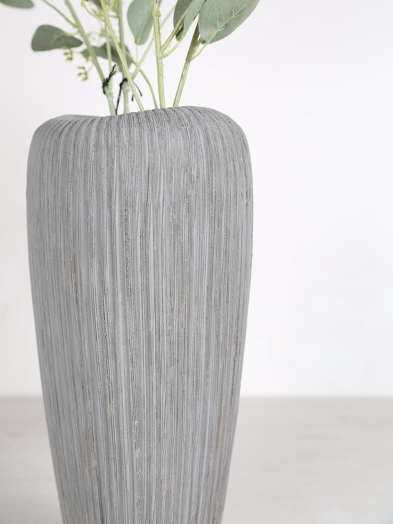 Zinet Curved Tall Vase