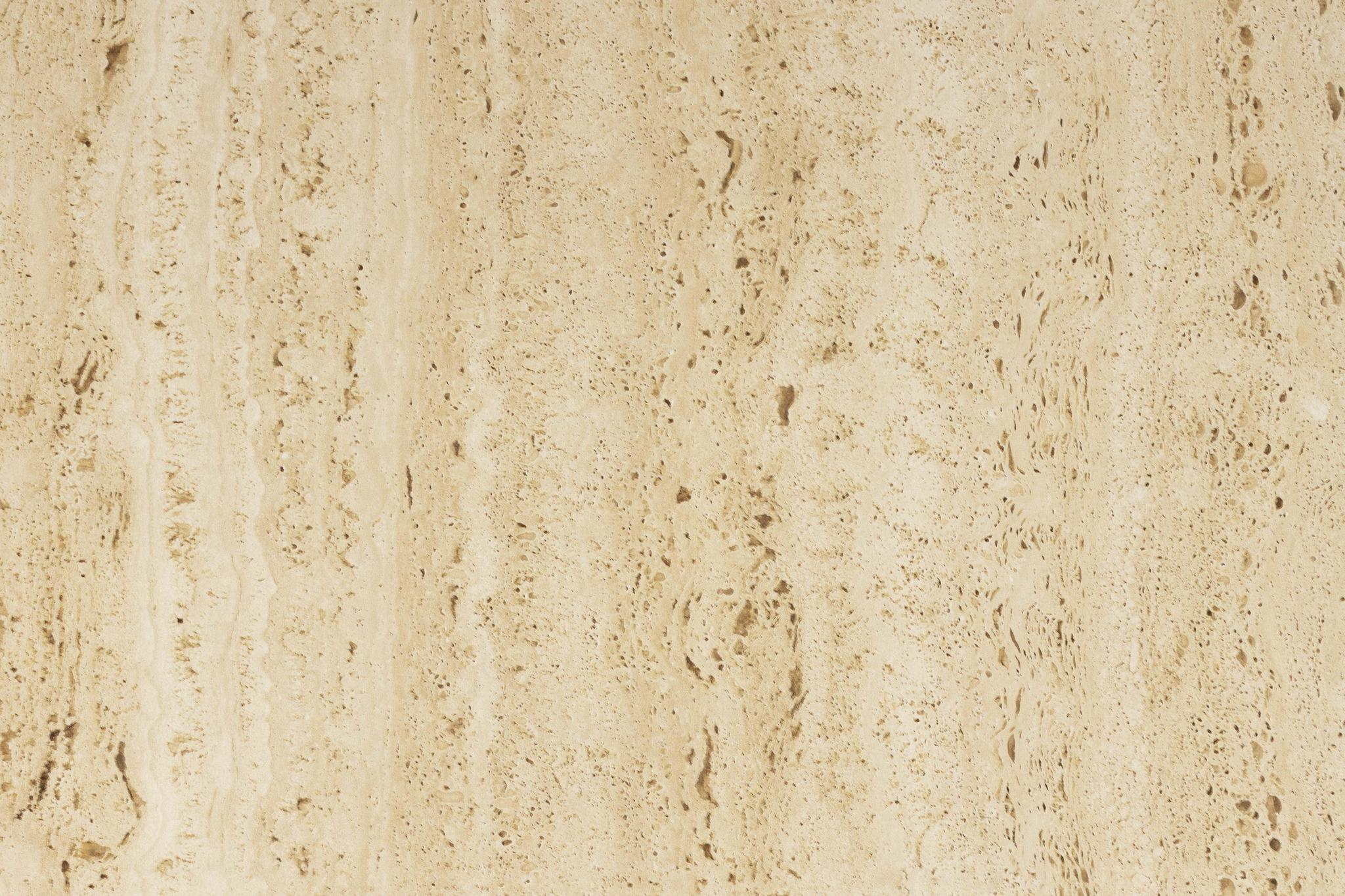 Baru Set of 2 Travertine Side Tables