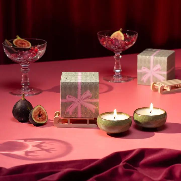 Sparkle Season: Christmas Bow TeaLights