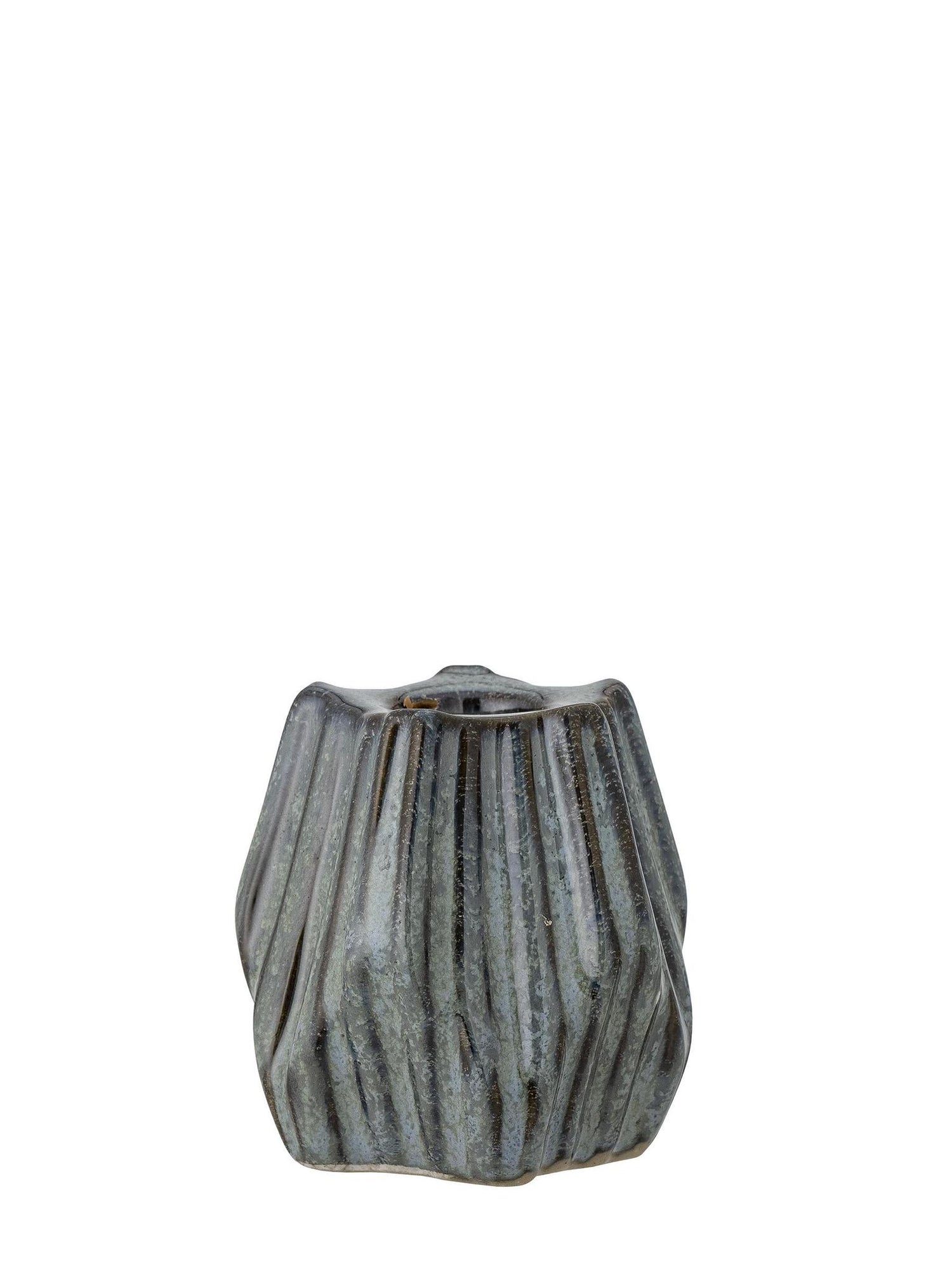 Hadya Candle Holder - Blue Iris