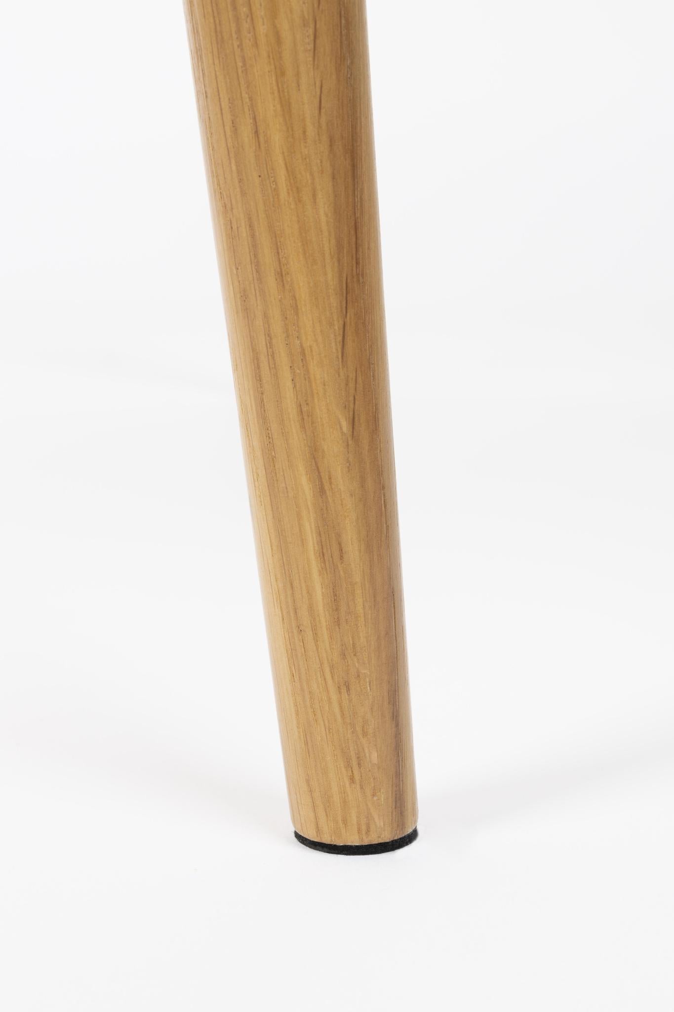 Haru Cane, Oak Wood & Glass Coffee Table - 2 Sizes Available