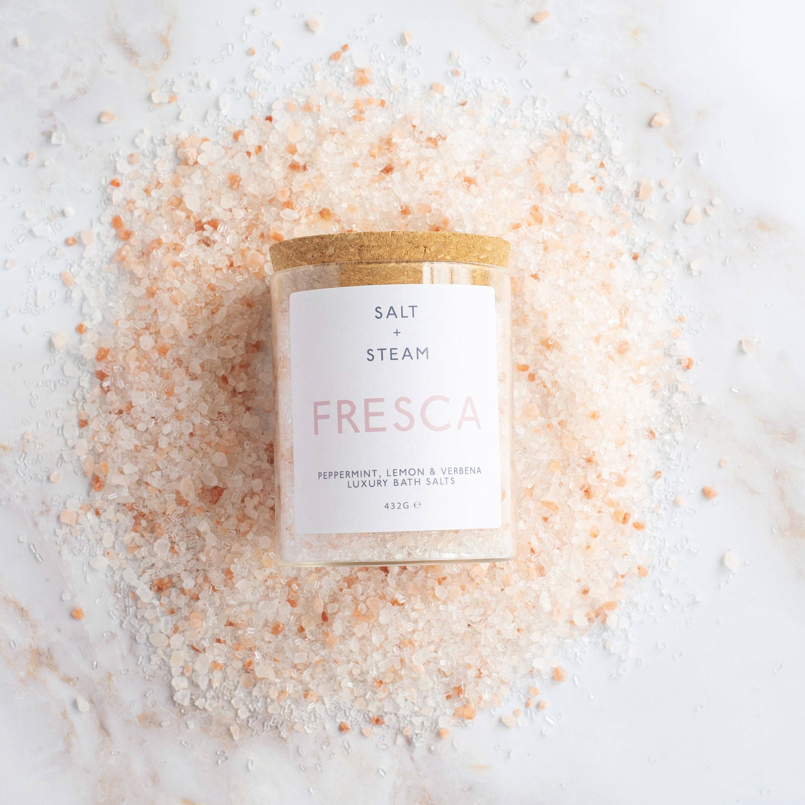 Fresca - Lemon & Peppermint Bath Salts 80g & 432g