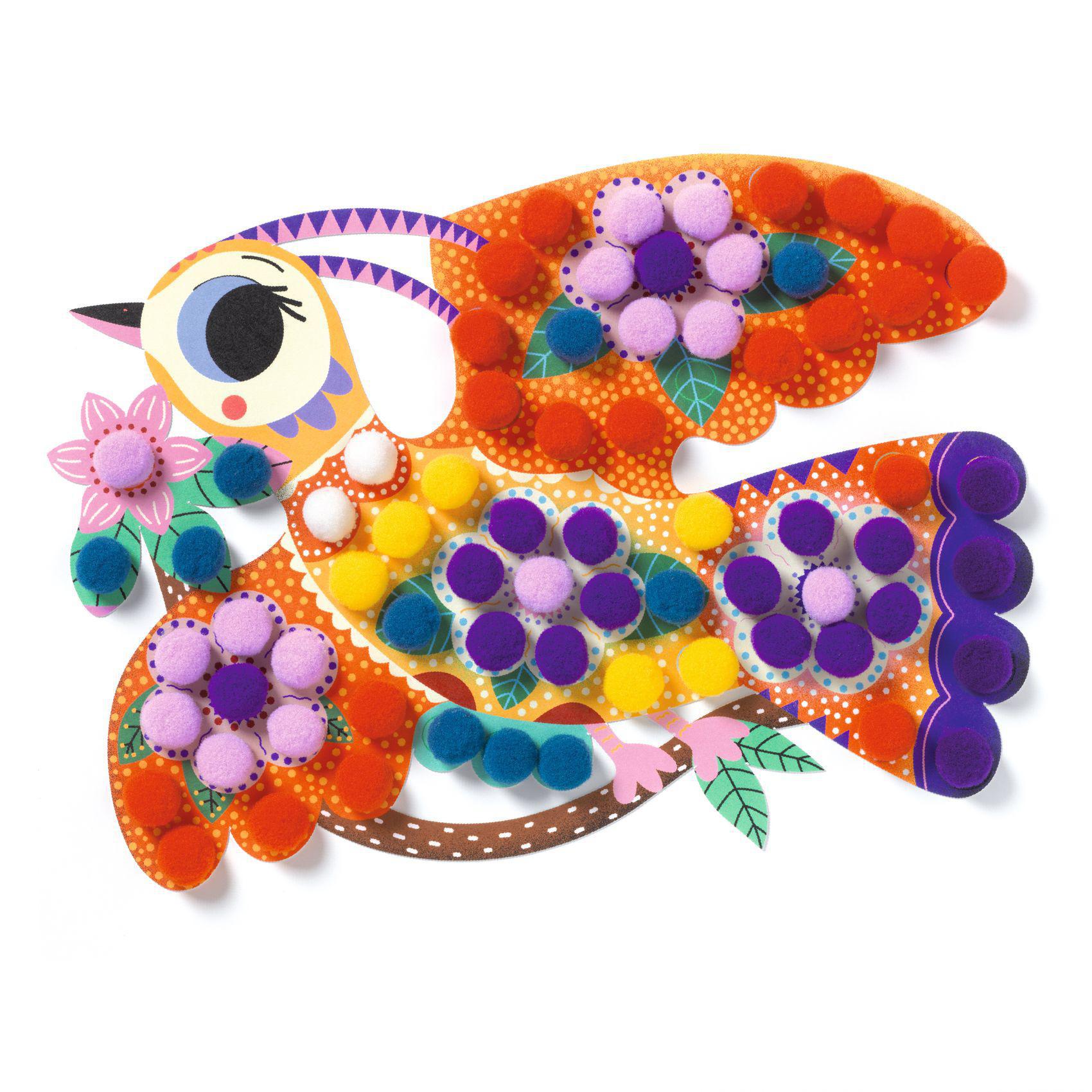 Pompom Birds - DIY Kit