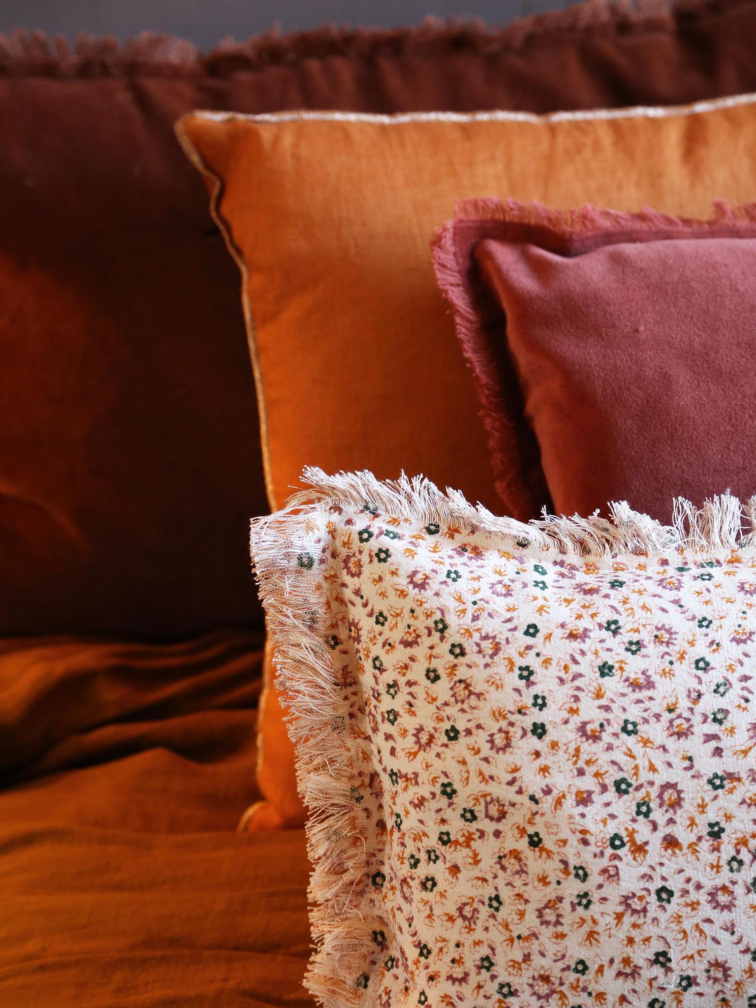 CRAFTED - Ceto Hand Fringed Cushion