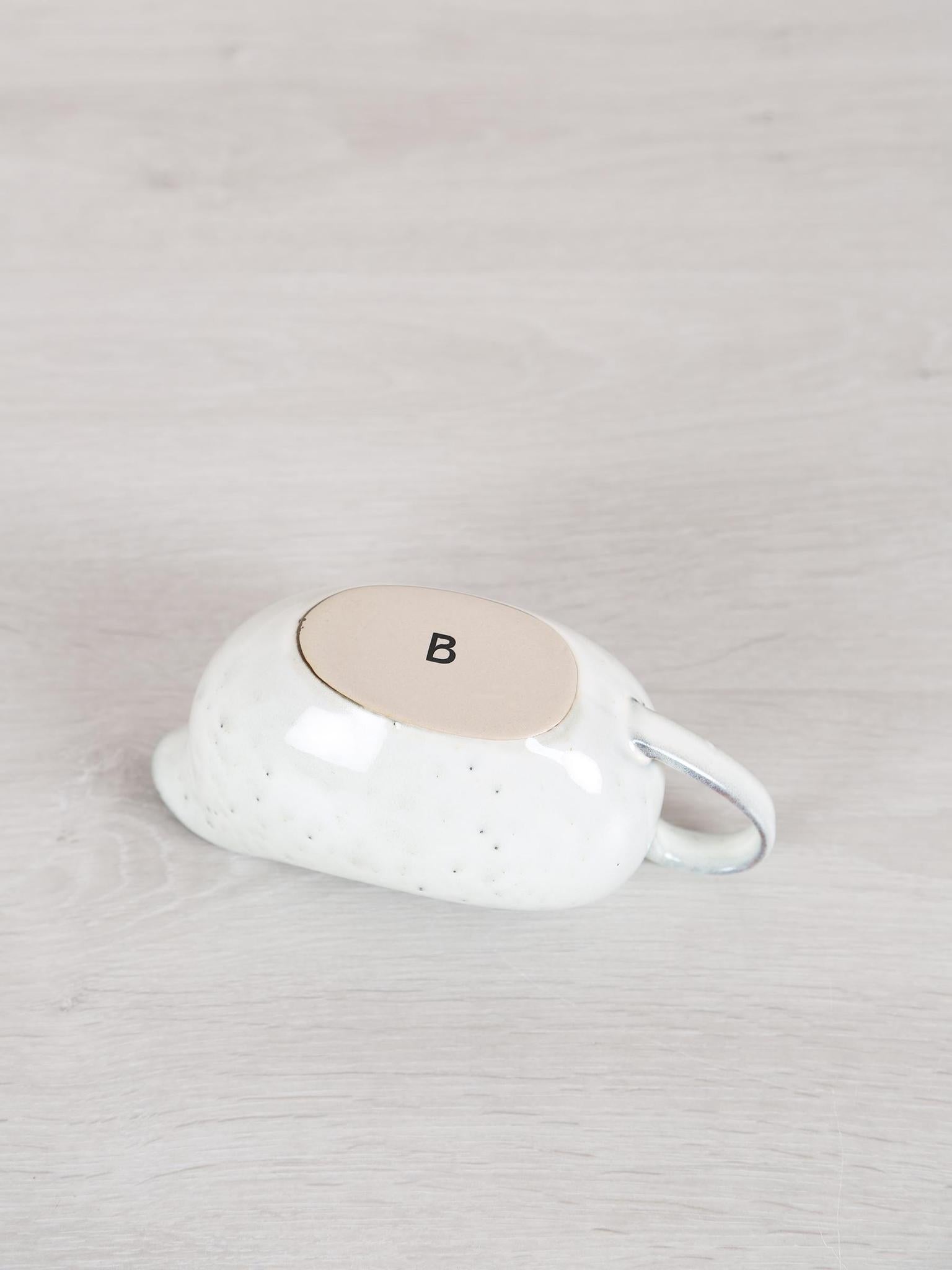 Nordic Sand Stoneware Gravy Bowl