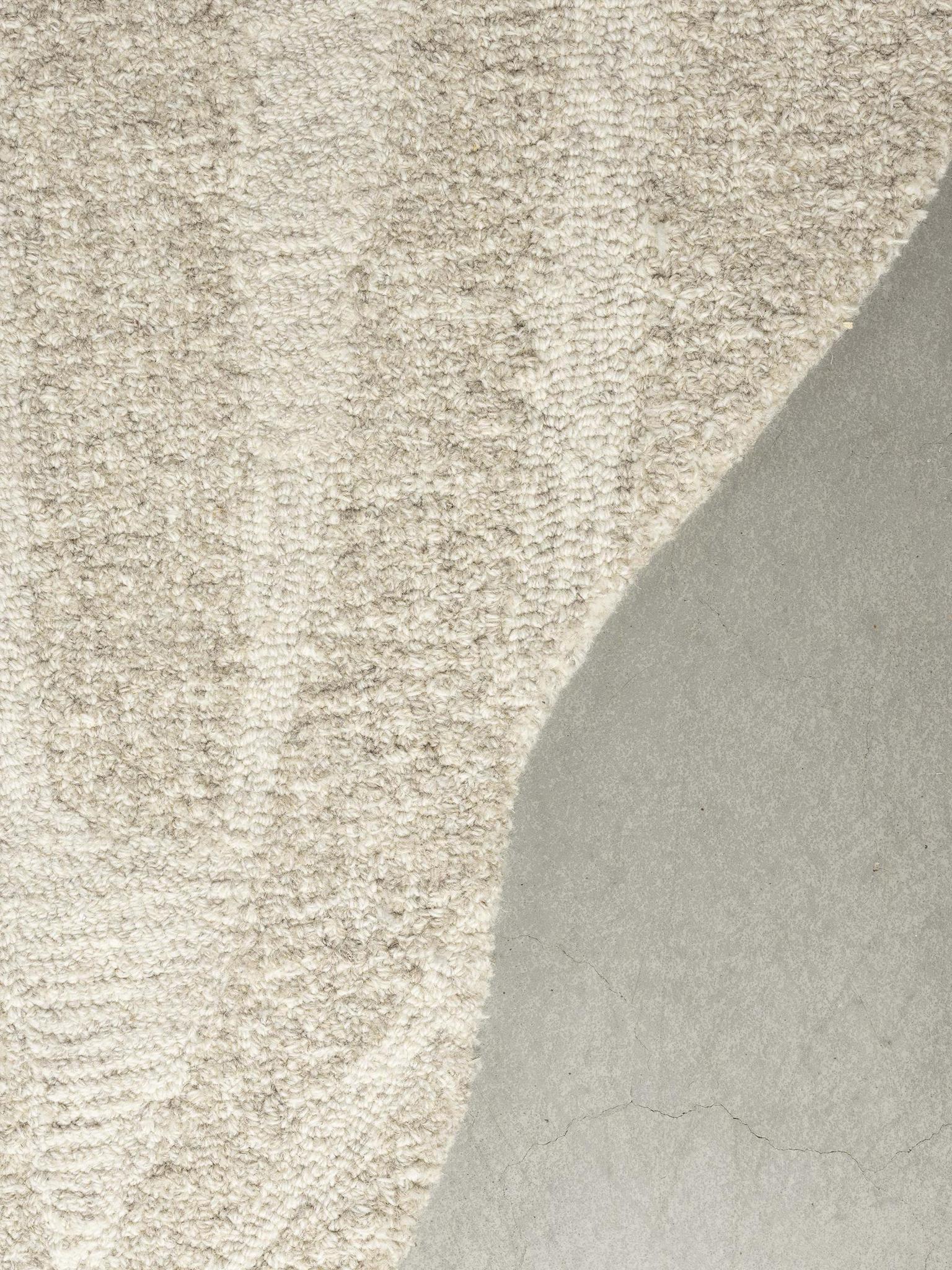 Forms - Organic Shaped Carpet - Creme Hues