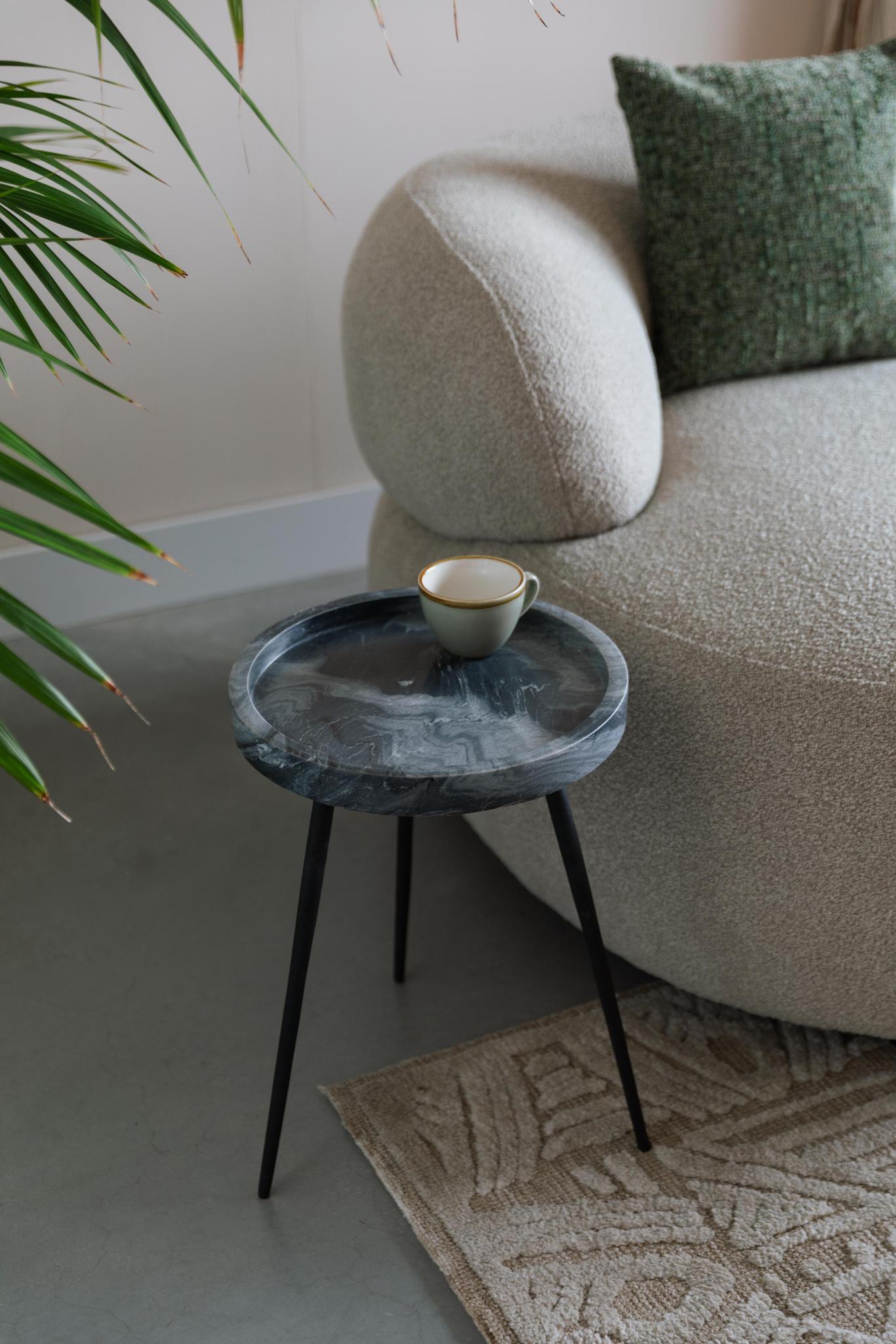Esti Marble Side Table - 2 Colours Available