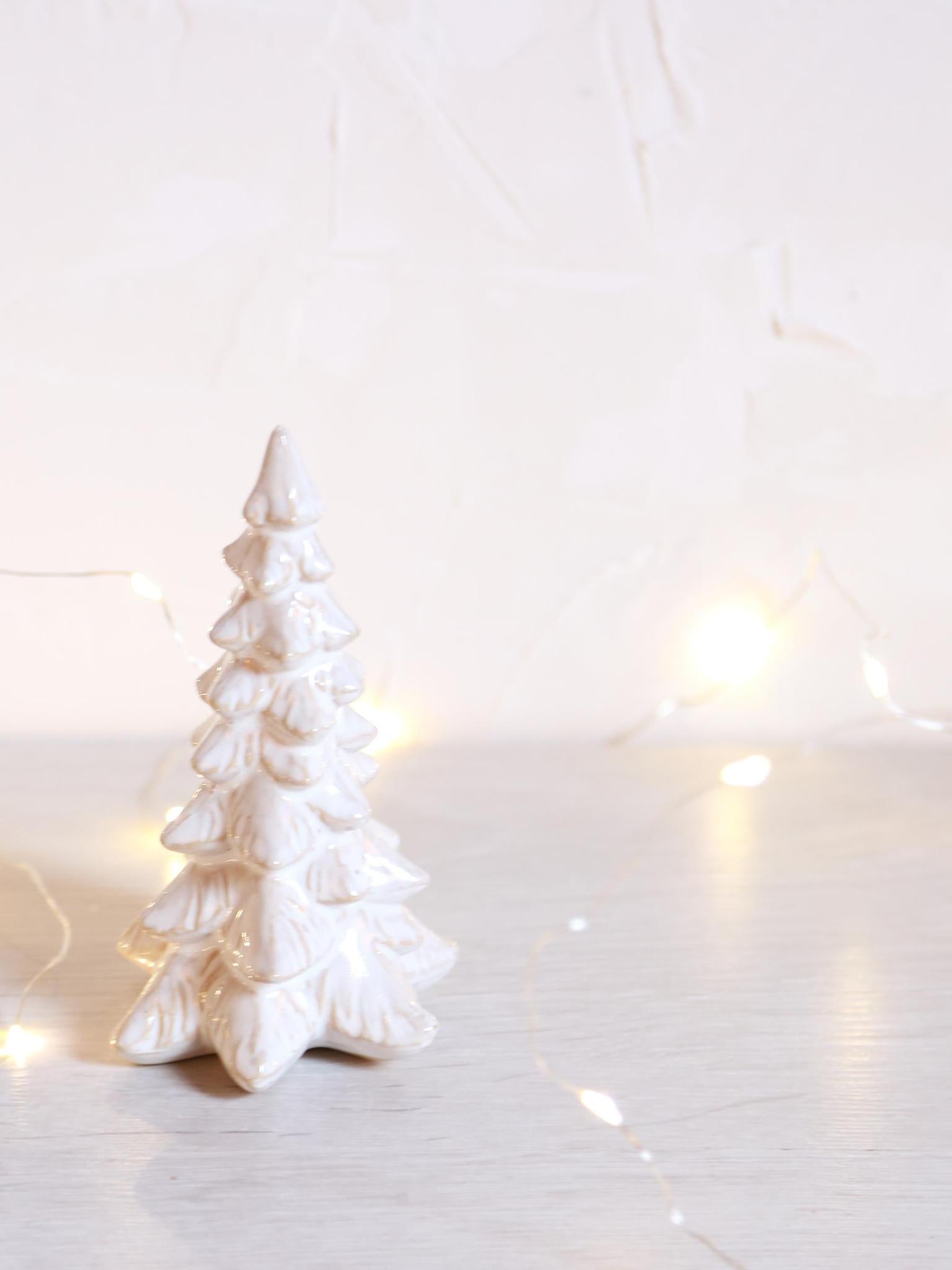 IVORY GLOW CERAMIC TREE