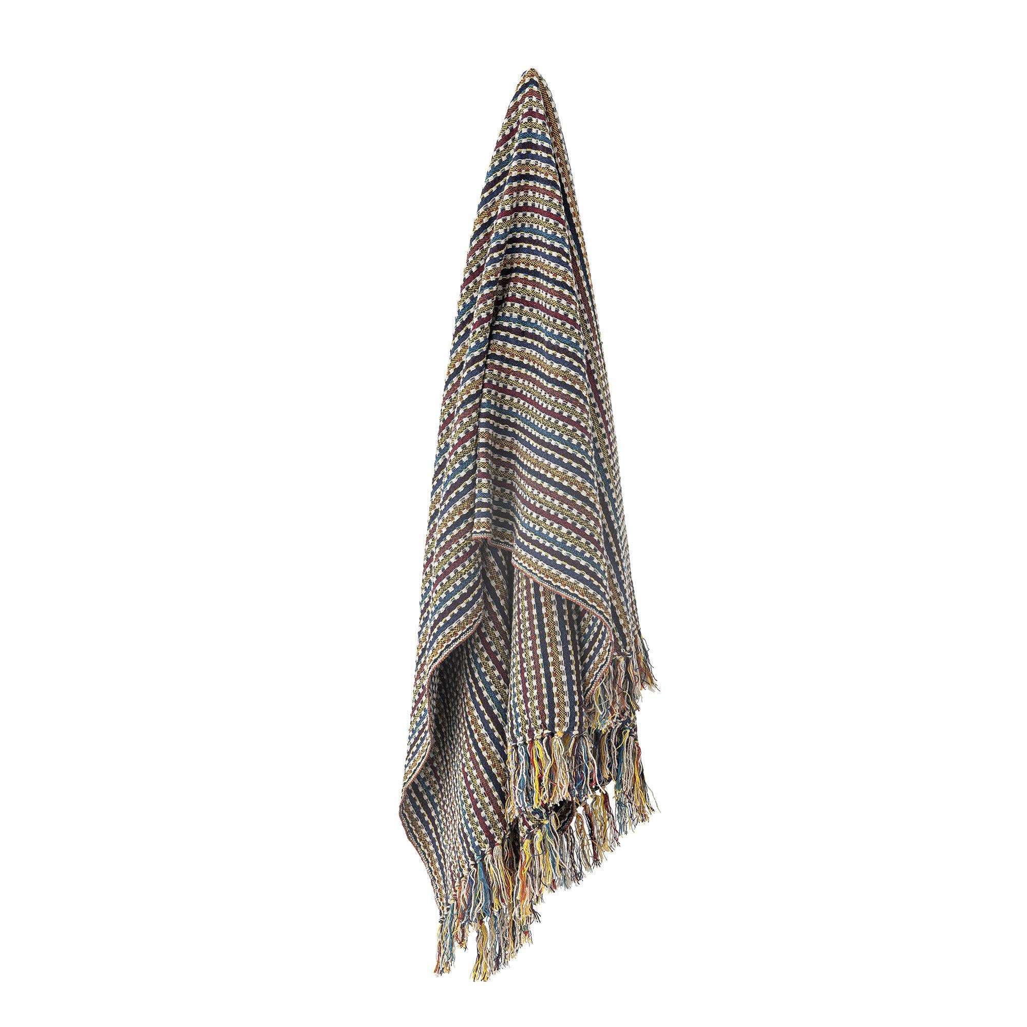 Lazzario Recycled Cotton Throw - Multicoloured