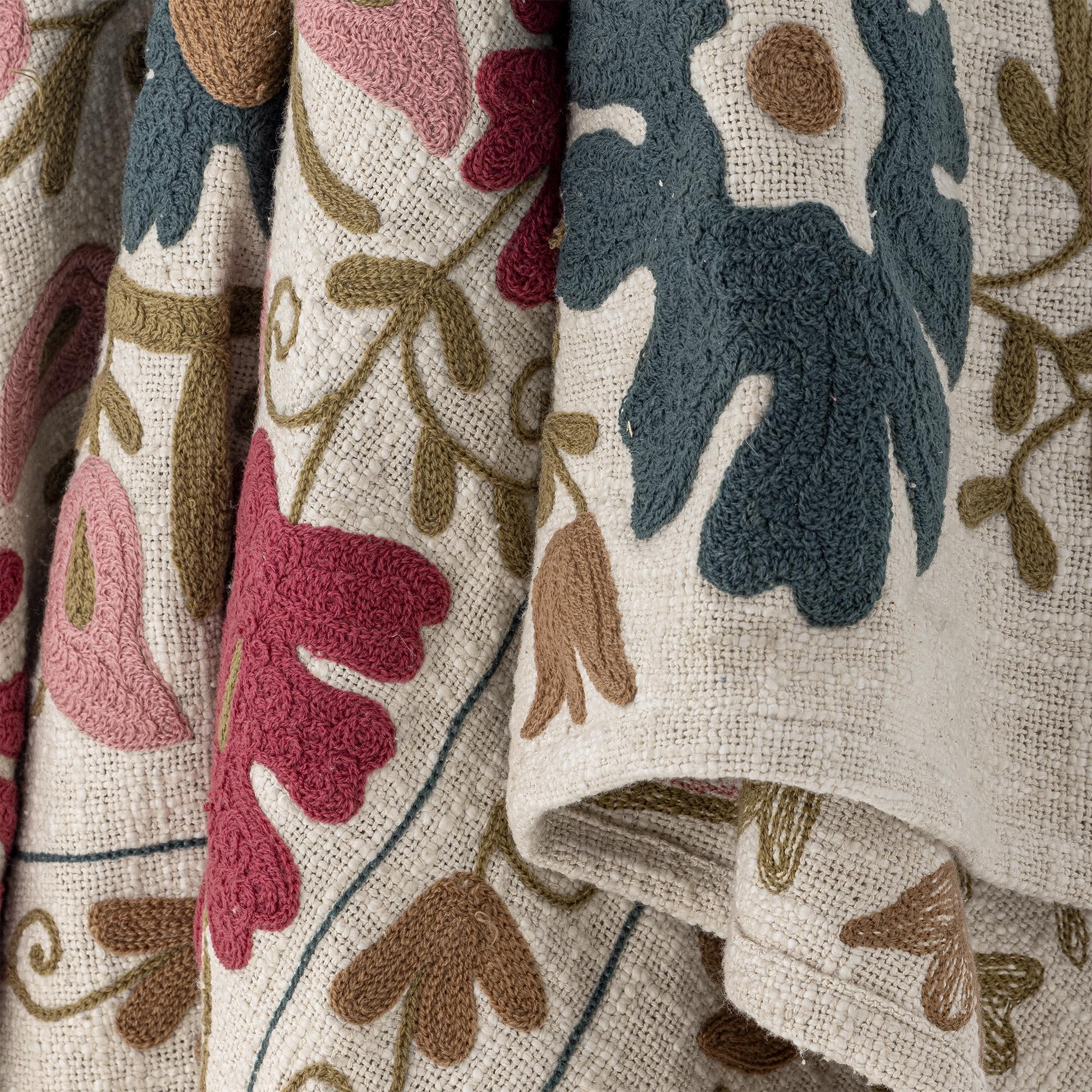 Ceva Cotton Throw - Rose