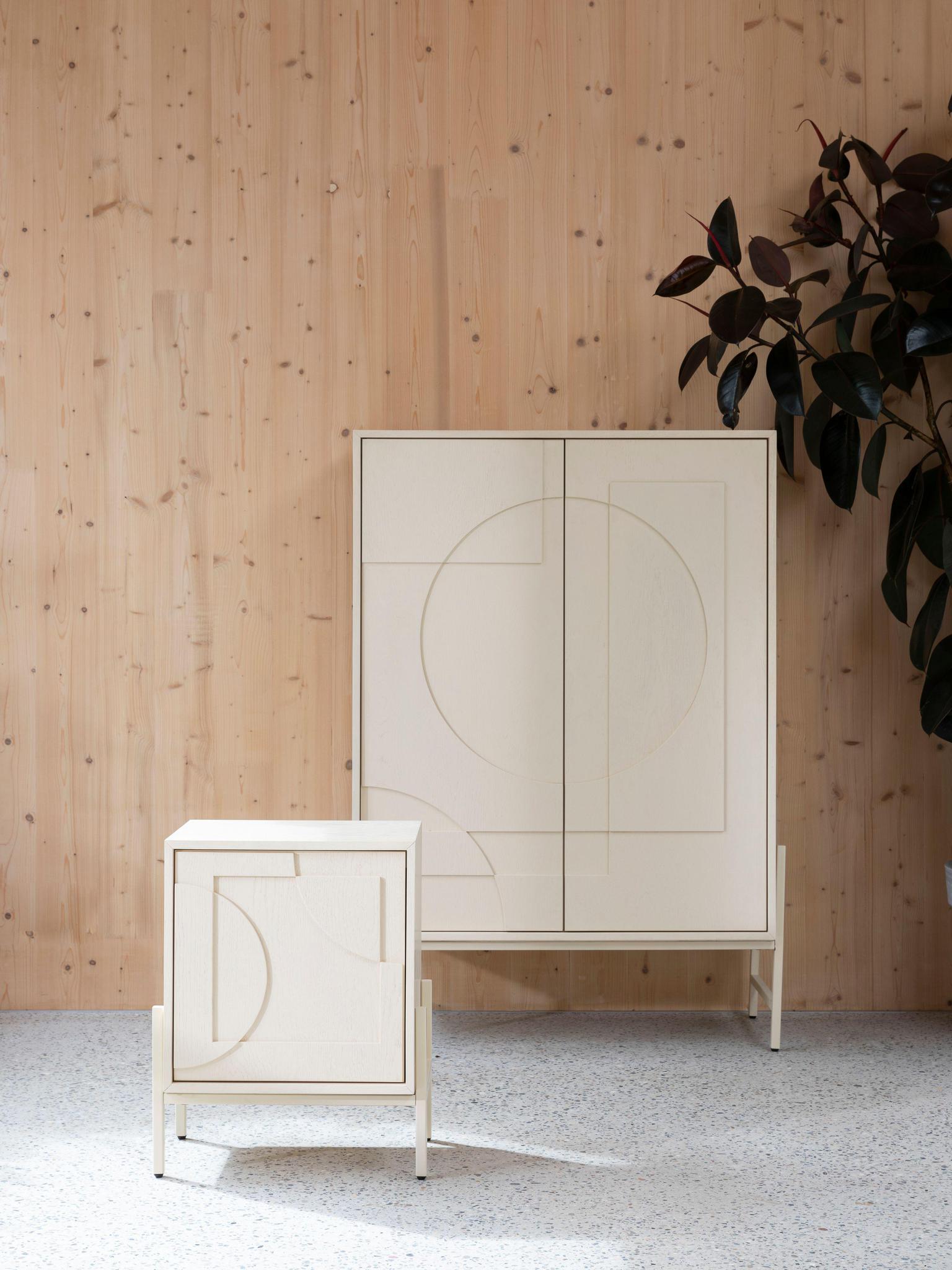 Faces Side Cabinet