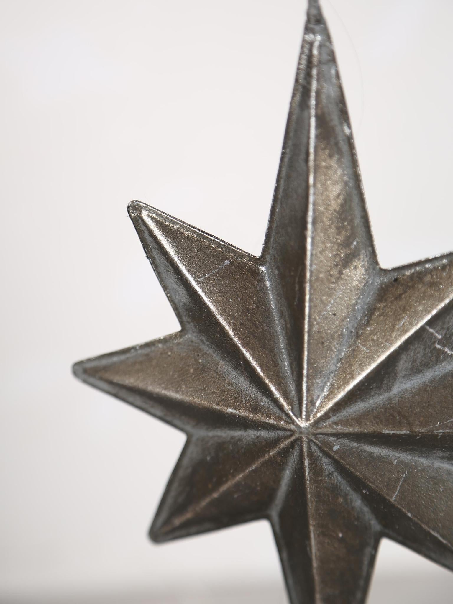 Misella decoration star -Antique Silver