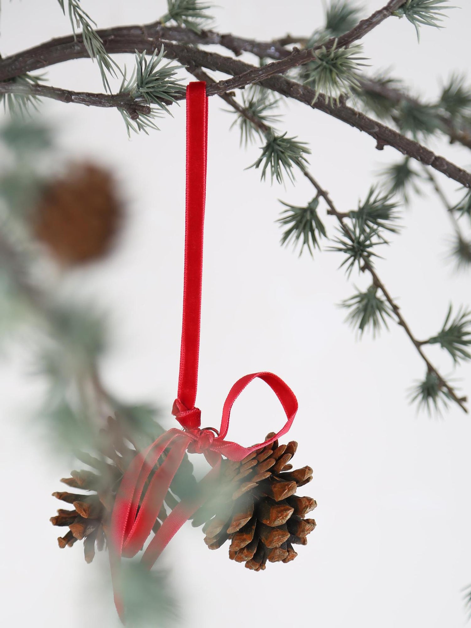 Hanging Pinecone Decoration