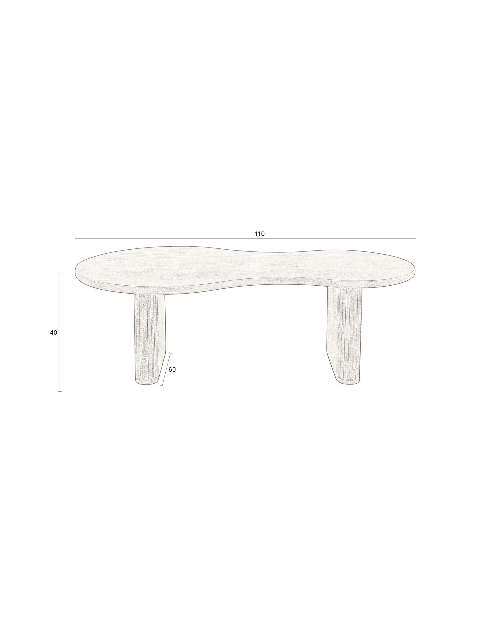 Tilon Mango Wood Coffee Table