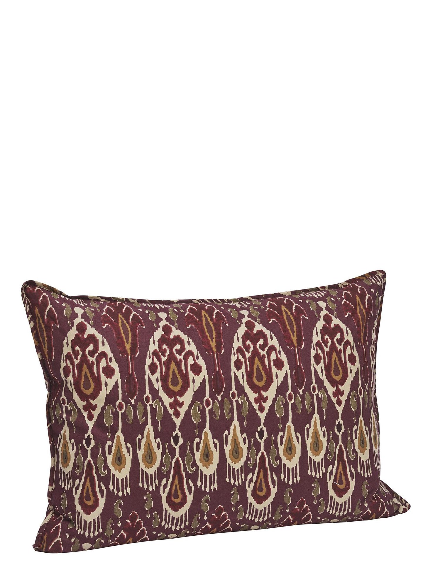 Fig Printed Cushion - Honey, Syrah