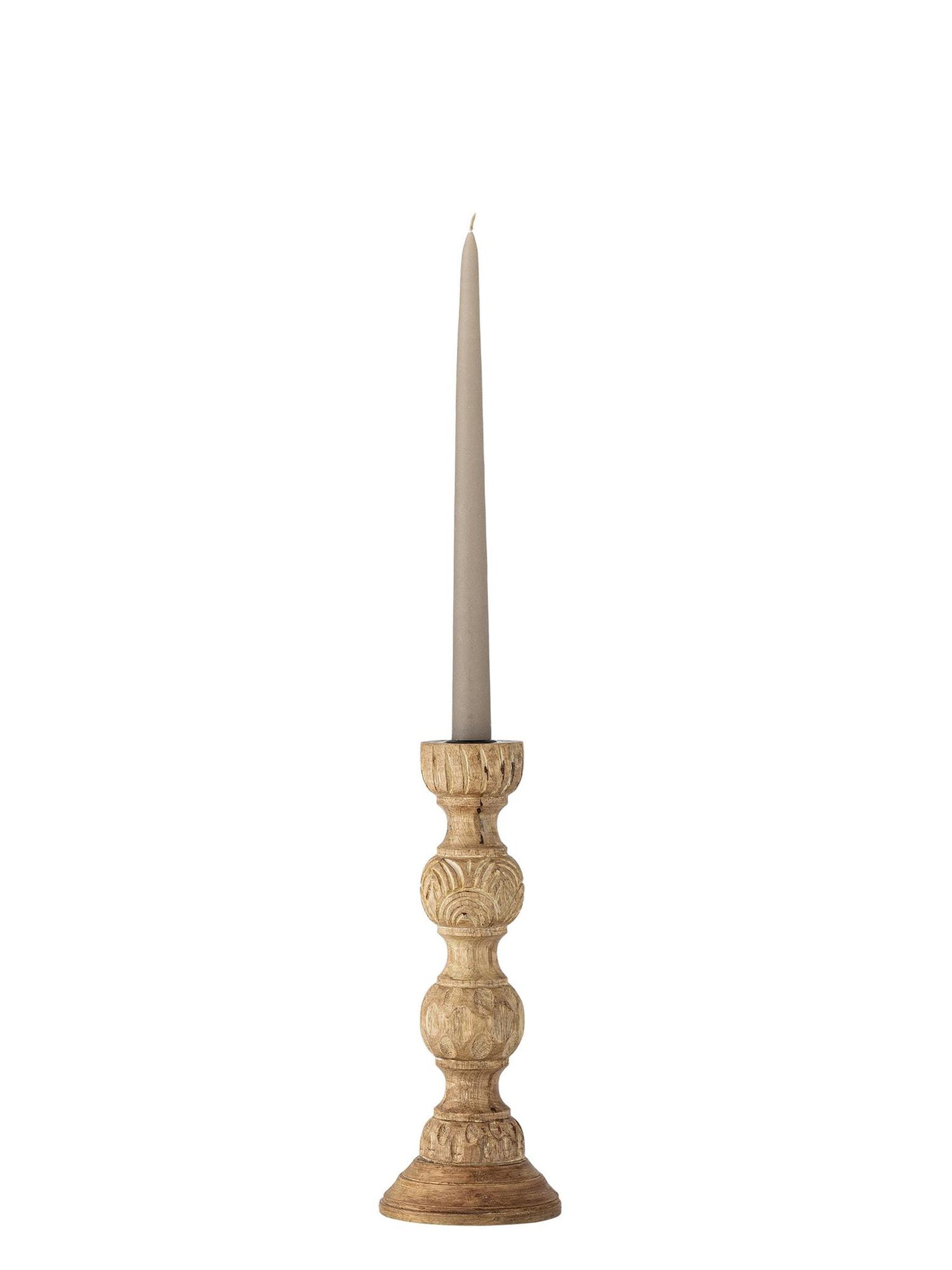 Nalua Candle Holder - Nature - Mango