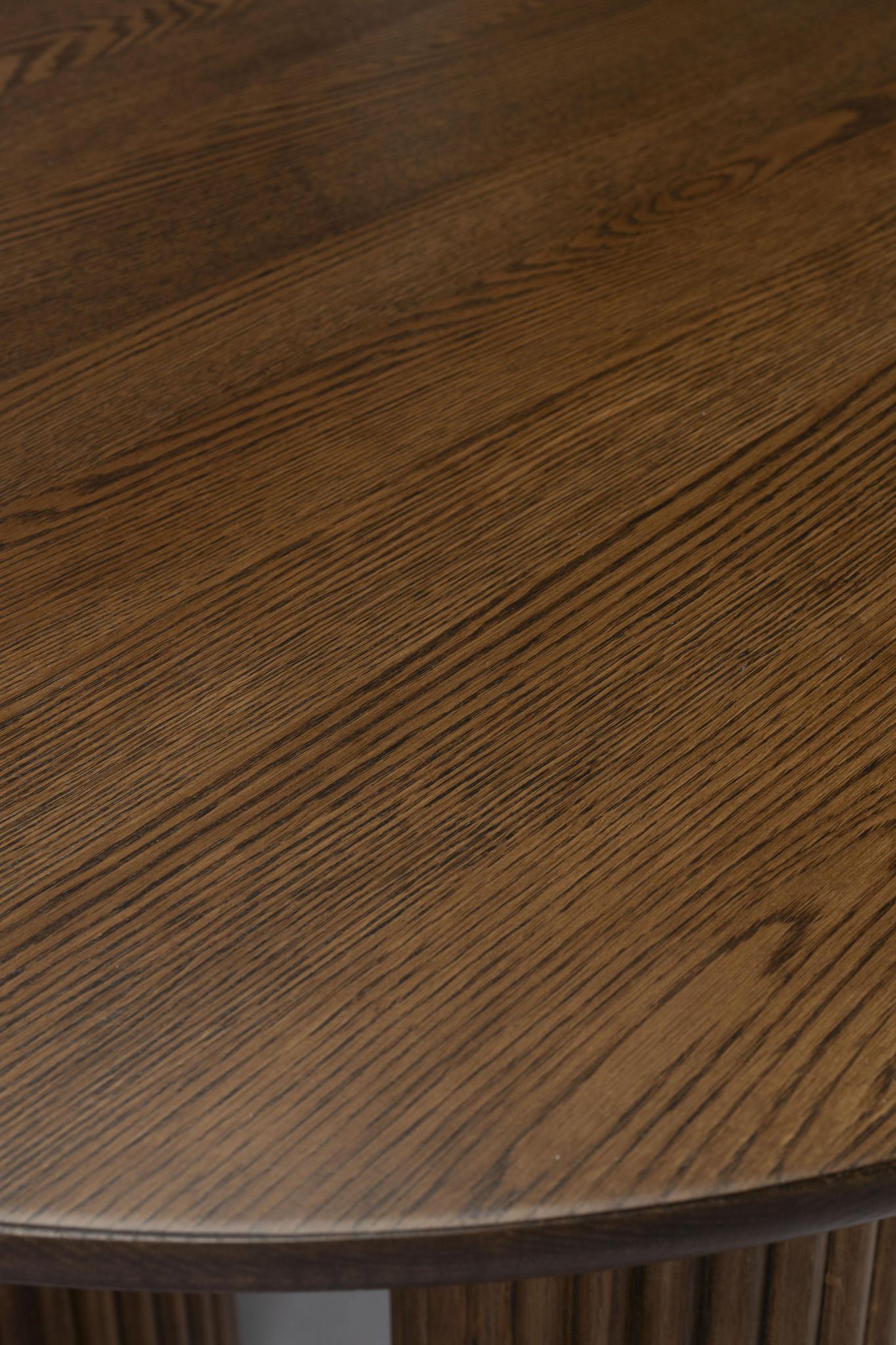 Dean Walnut Oval Dining Table