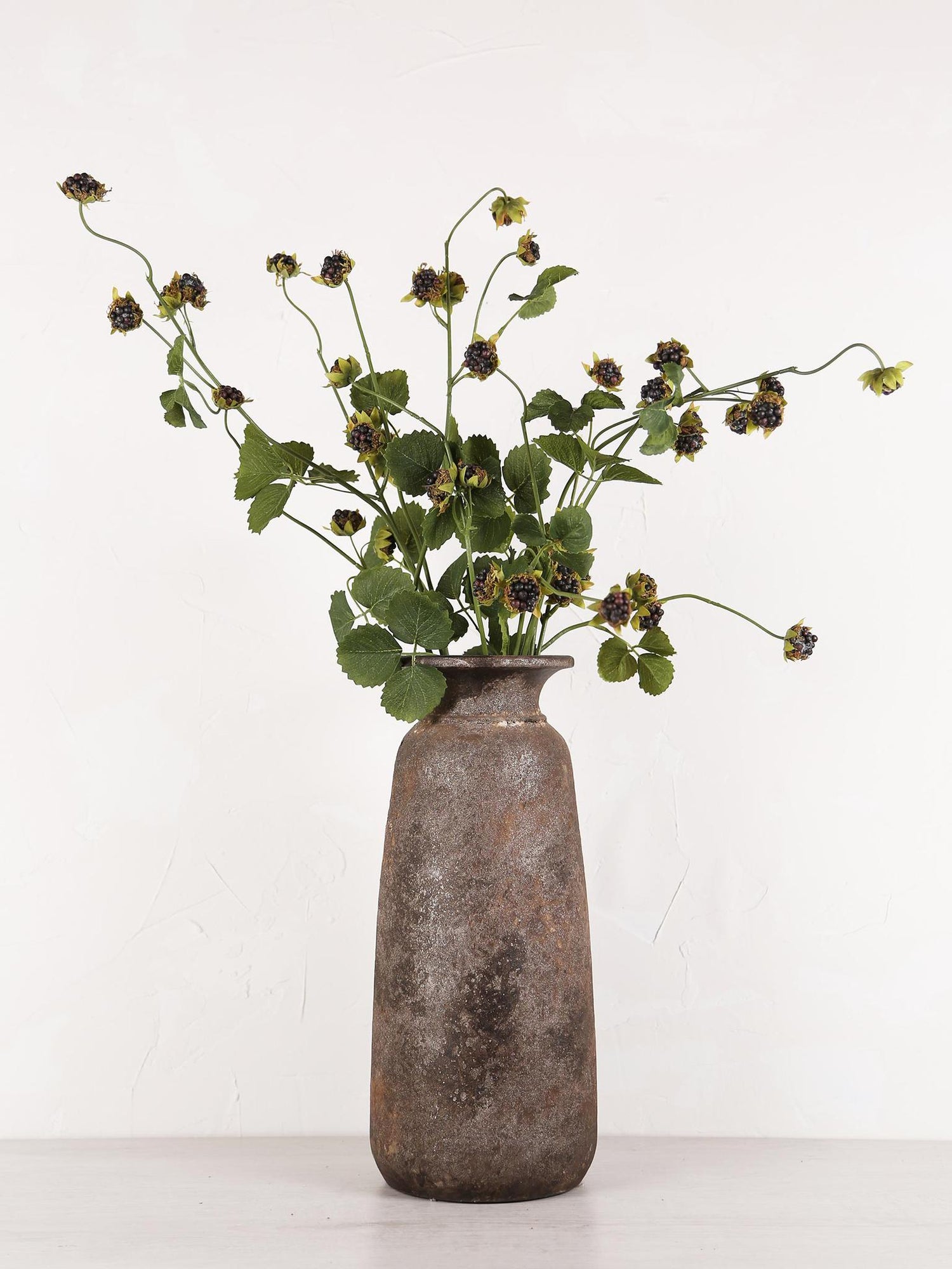 Faux Wild Blackberry Stem