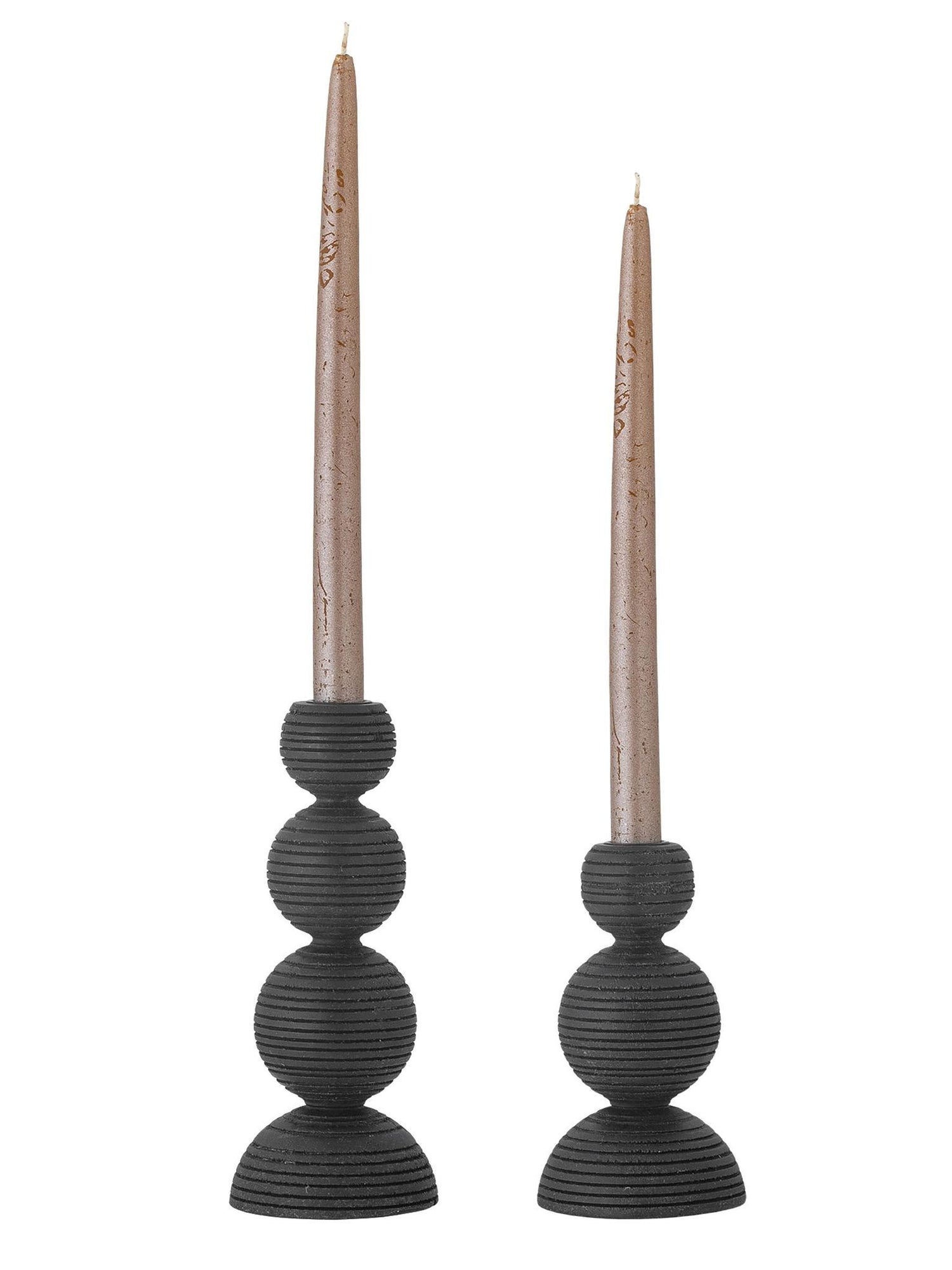 Kipp Candle Holder - Black Pine - 2 Sizes Available