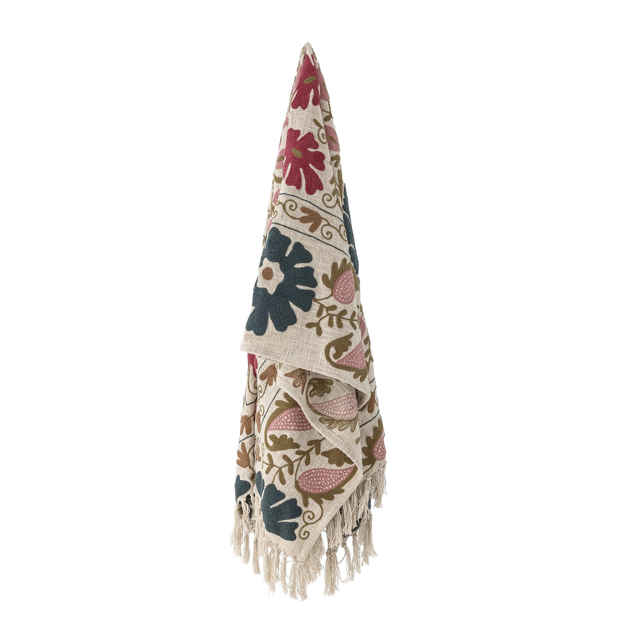 Ceva Cotton Throw - Rose
