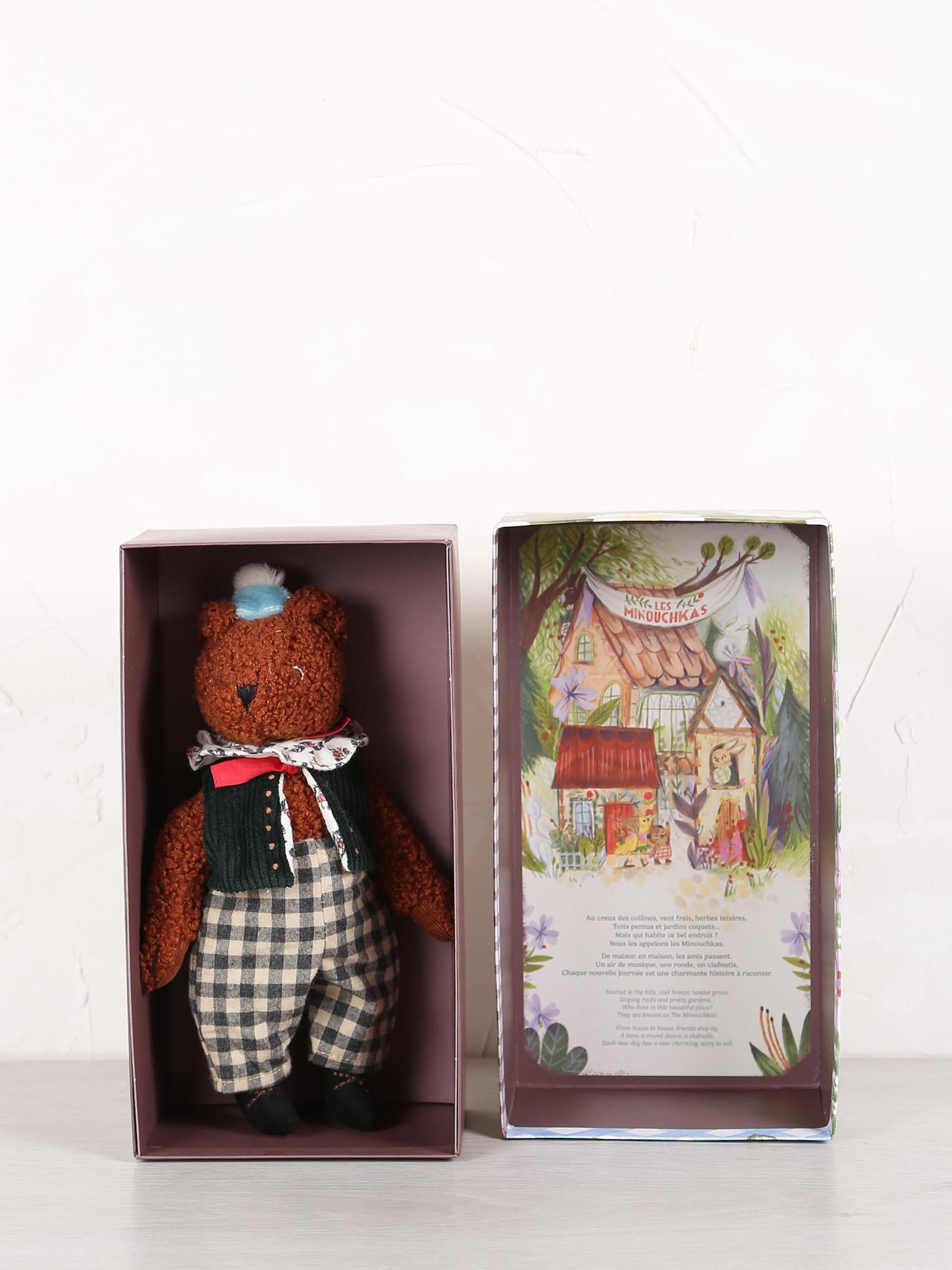 Baba the large bear - Les Minouchkas
