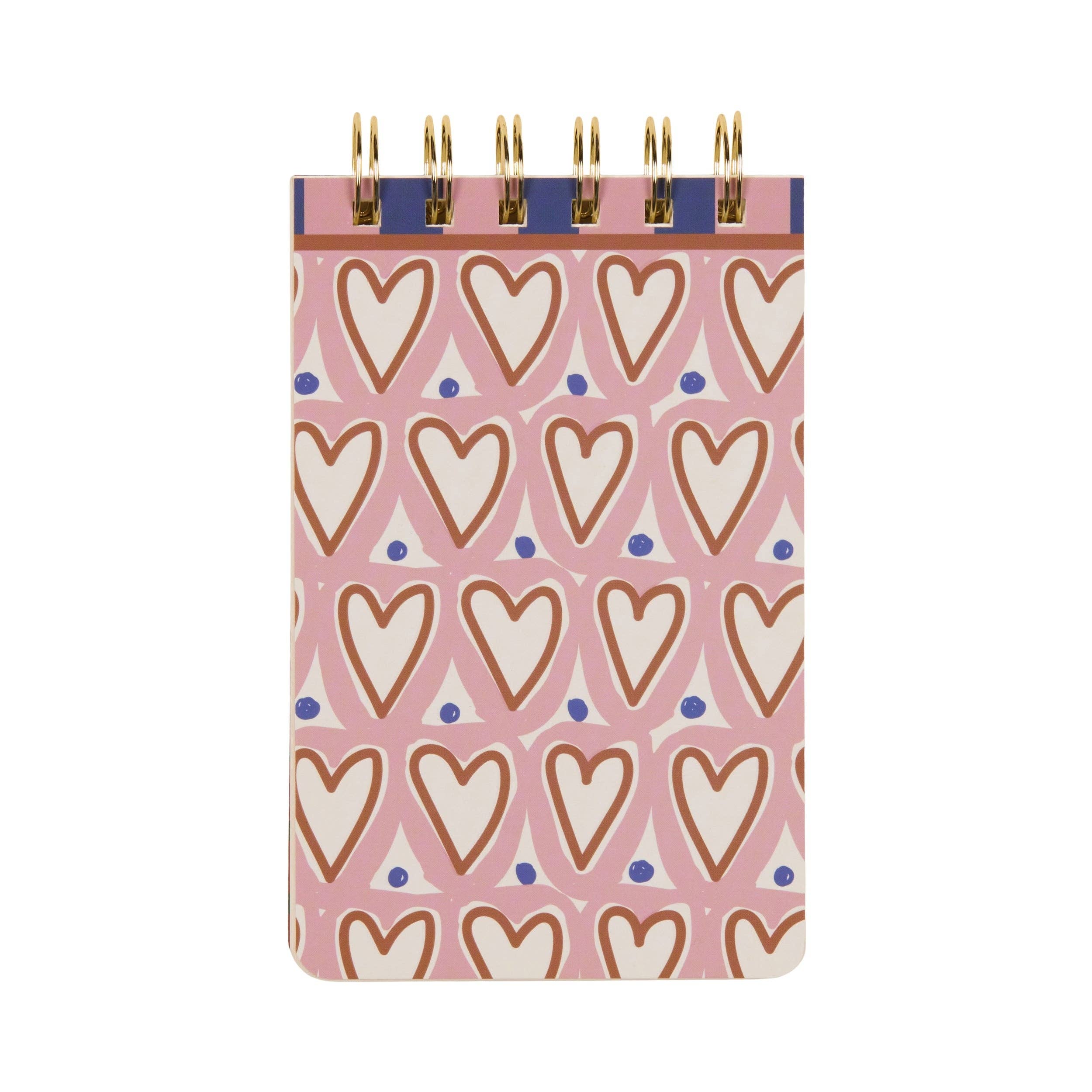 Adopo Hearts Twin Wire Notepad