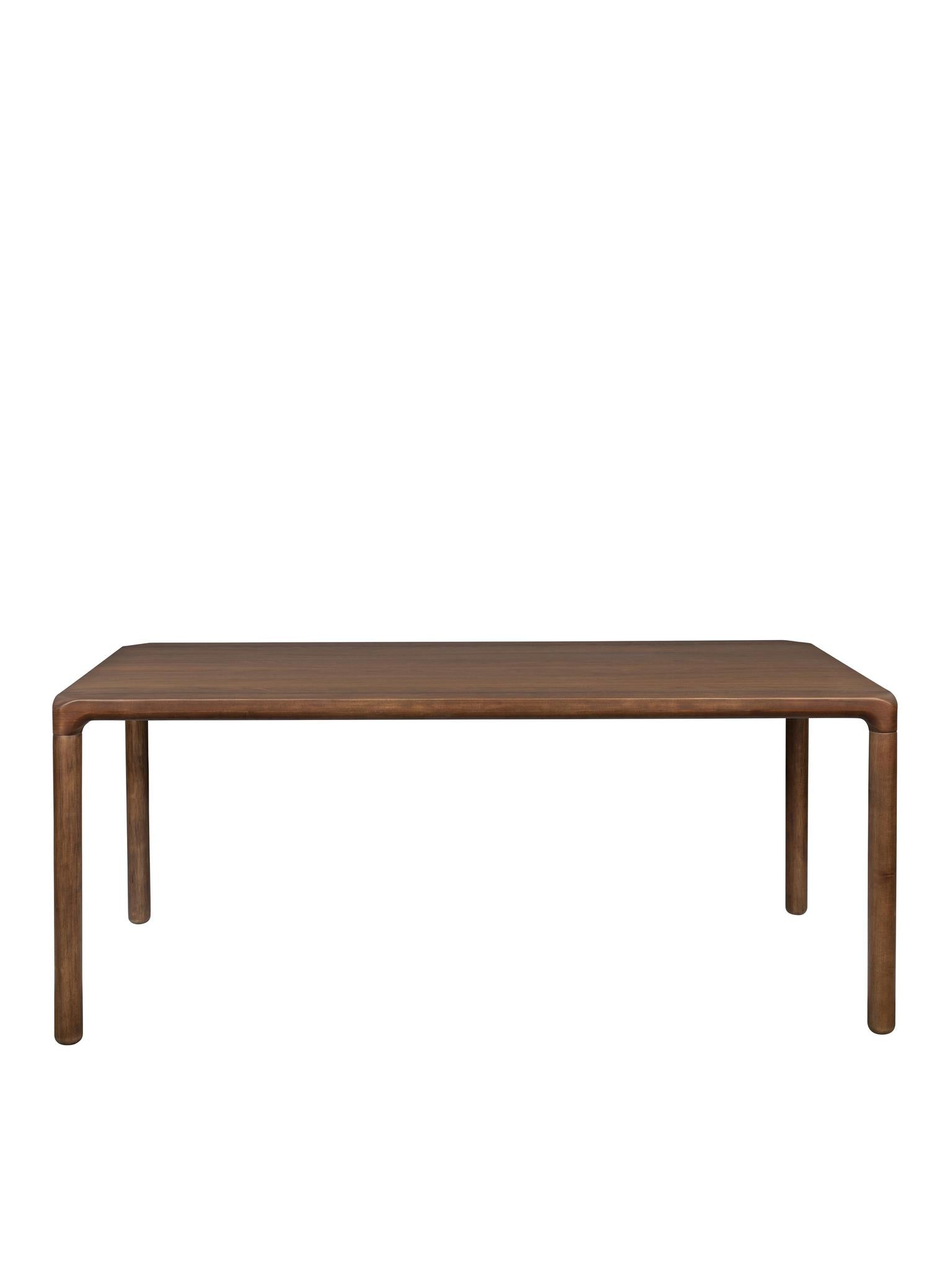 Storm Wooden Dining Table - Walnut - 3 Sizes Available