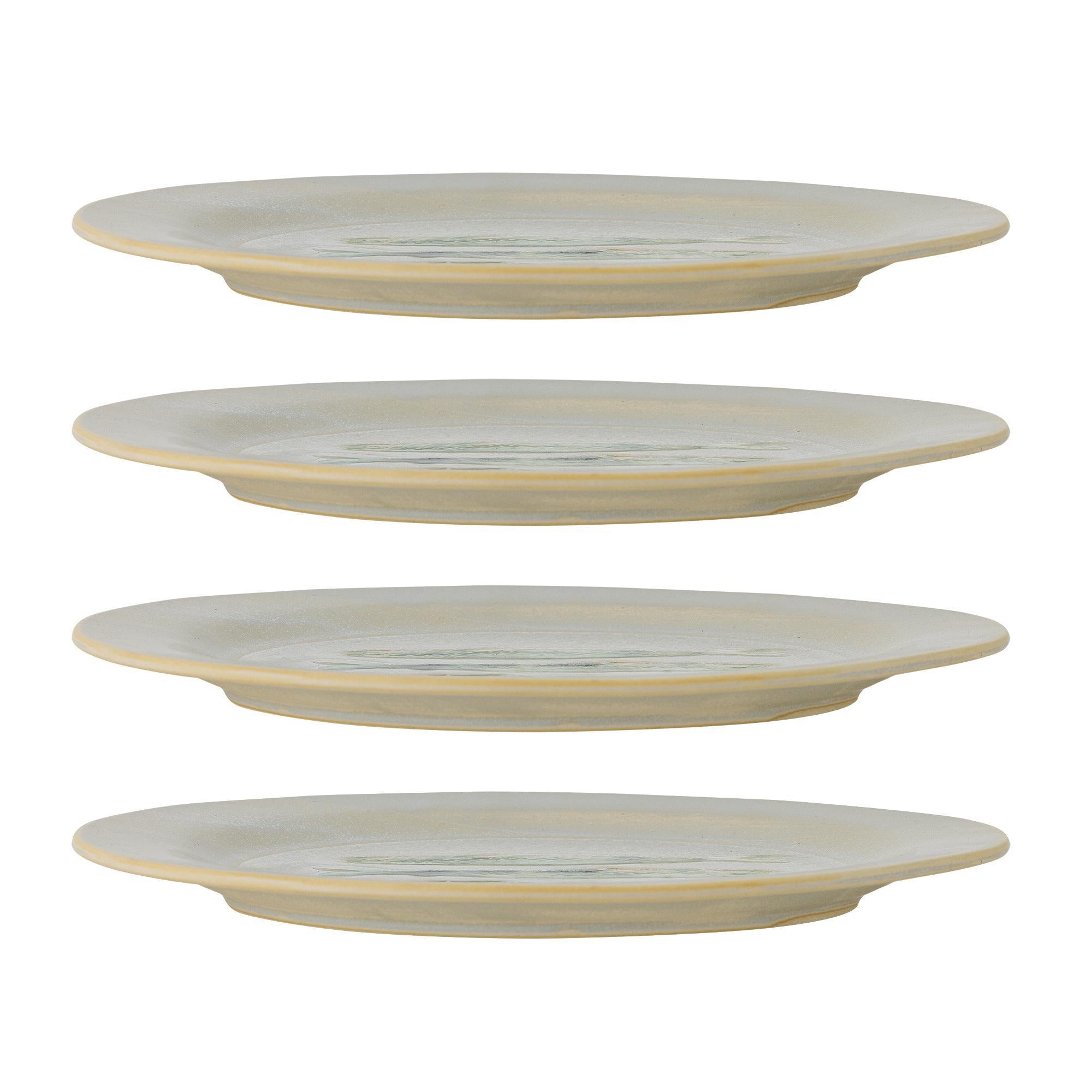 Hadden Plate - Green -Stoneware
