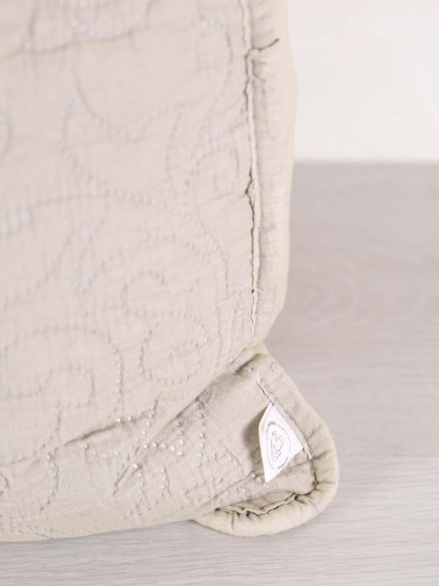 Isabelle cushion - Size Options Available - Eucalyptus Grey