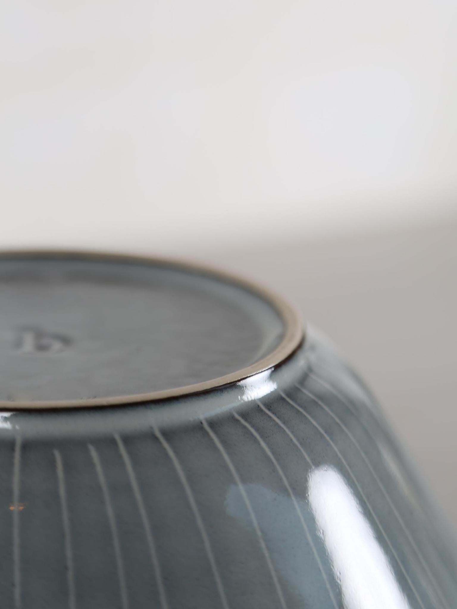 Nordic Sea Stoneware Serving Bowl Large