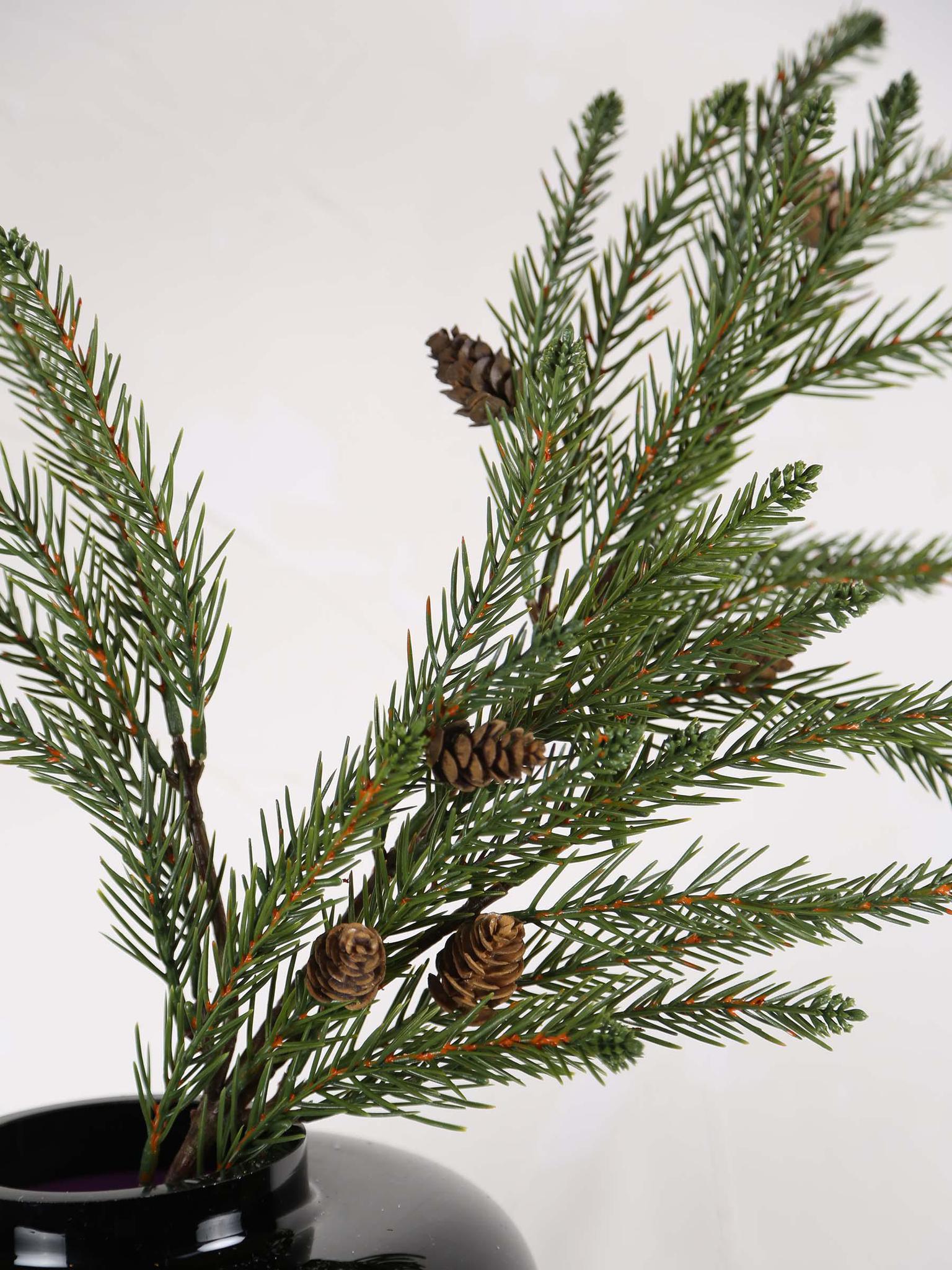 Faux seasonal Pinecone Stem