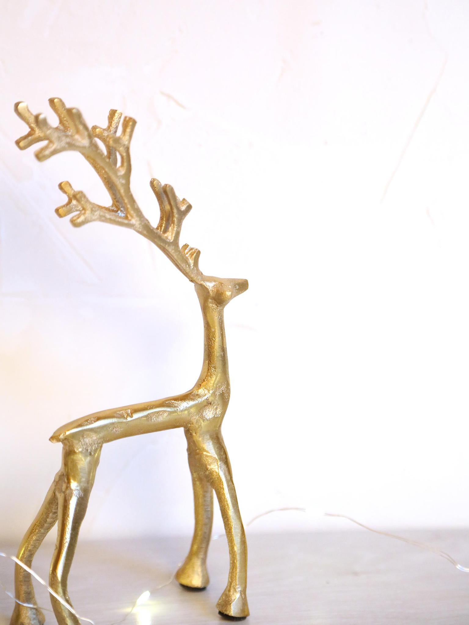 Marely deer Ornament - Brass
