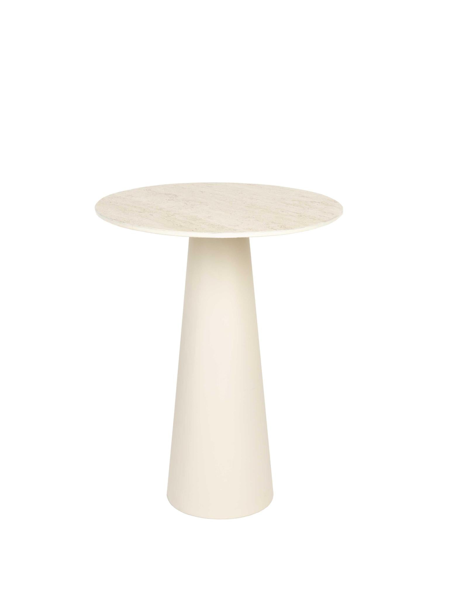 Joya Travertine Side Table - 2 Sizes Available