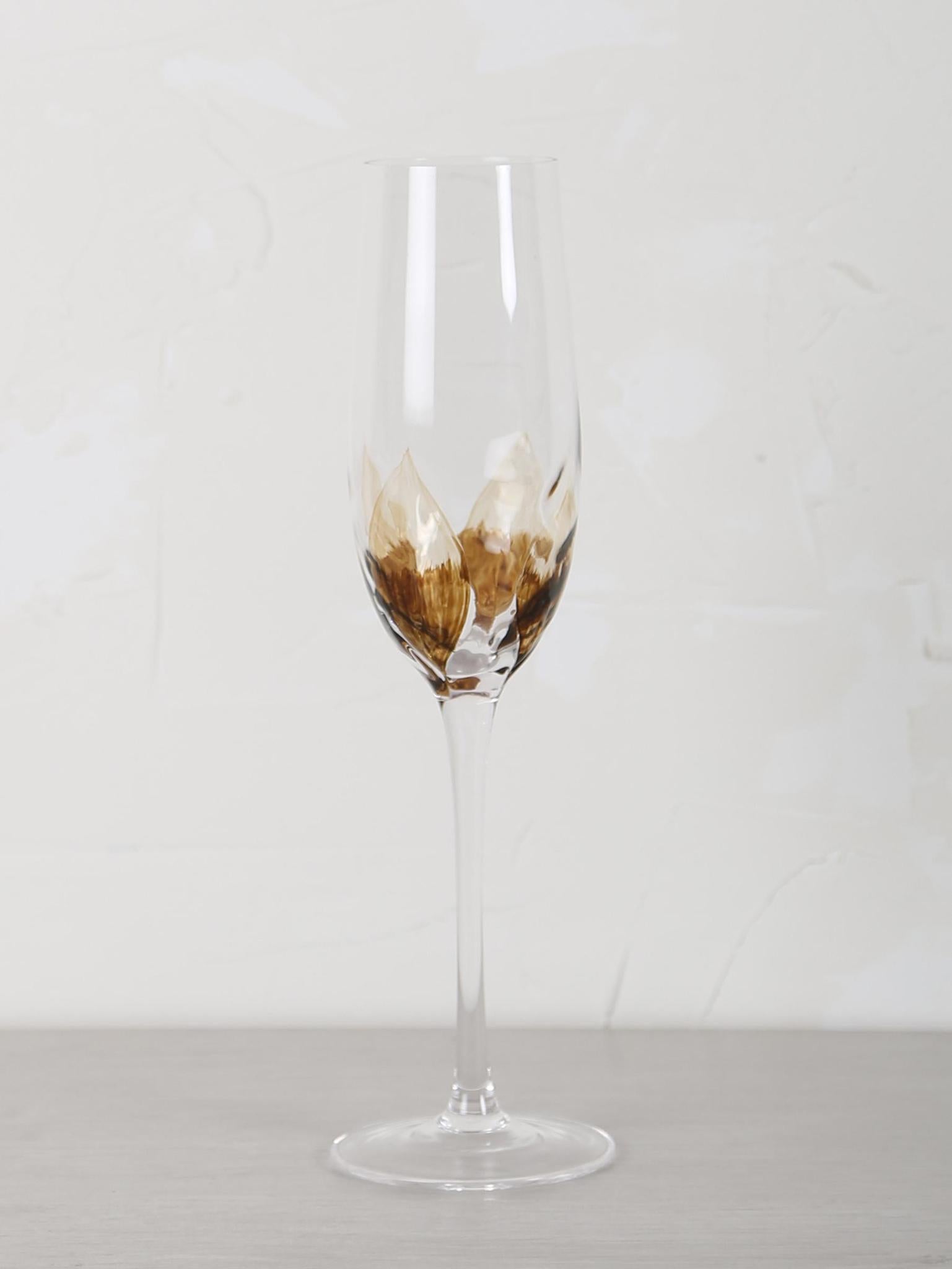 Lilia Petal Champagne Flute