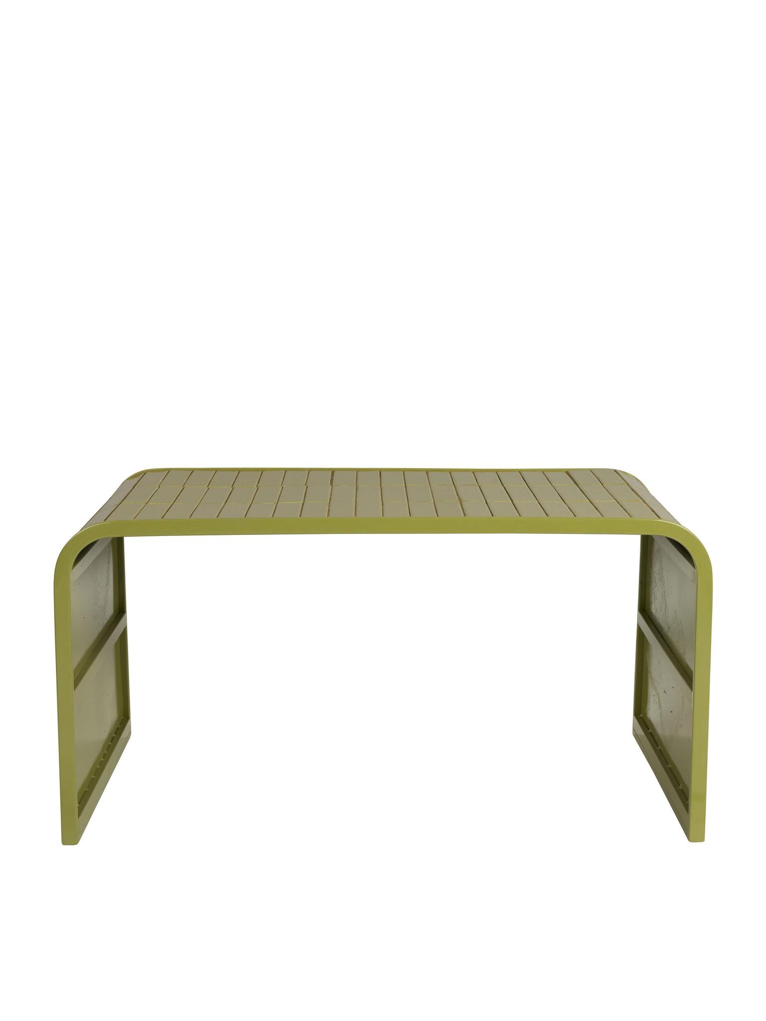 Tiles Curved Coffee Table - 2 Colours Available