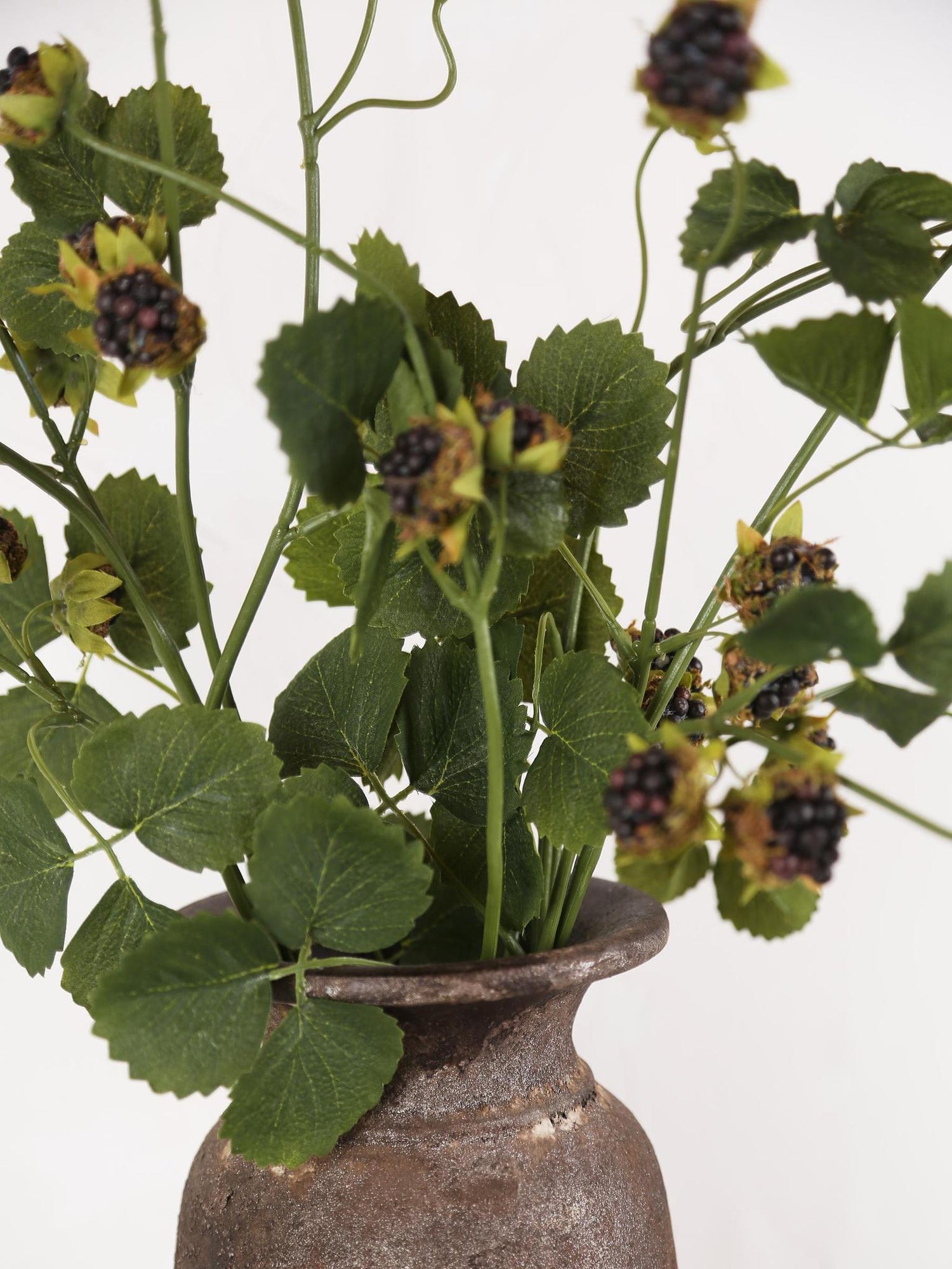 Faux Wild Blackberry Stem