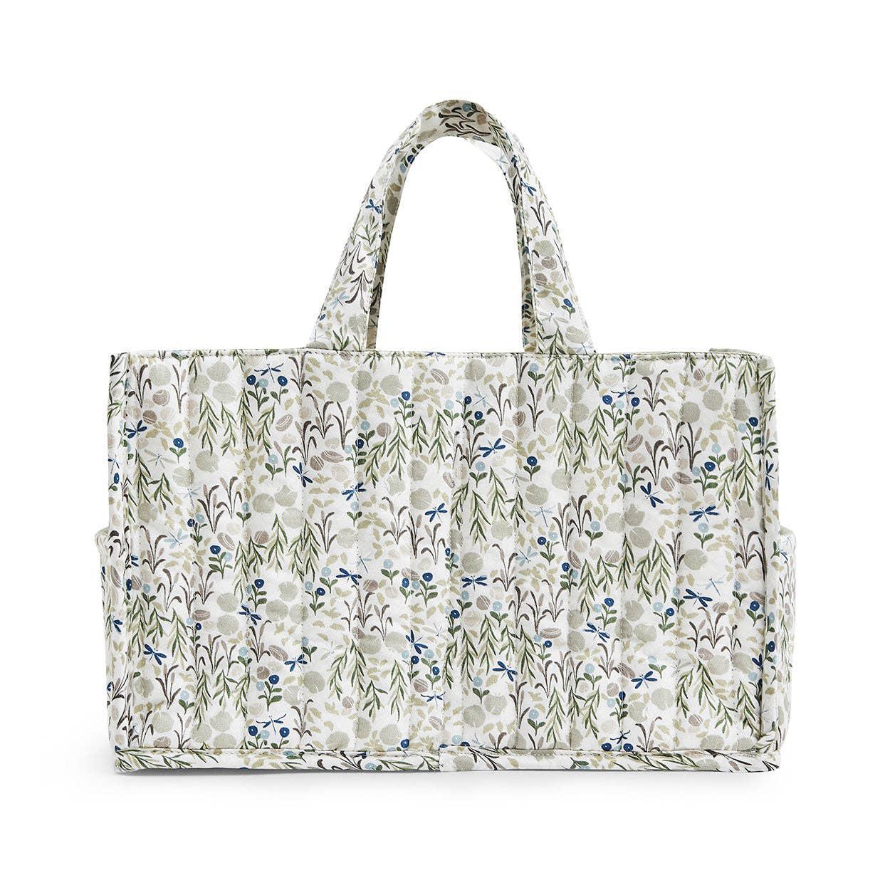 Quilted Nappy Caddy - Riverbank