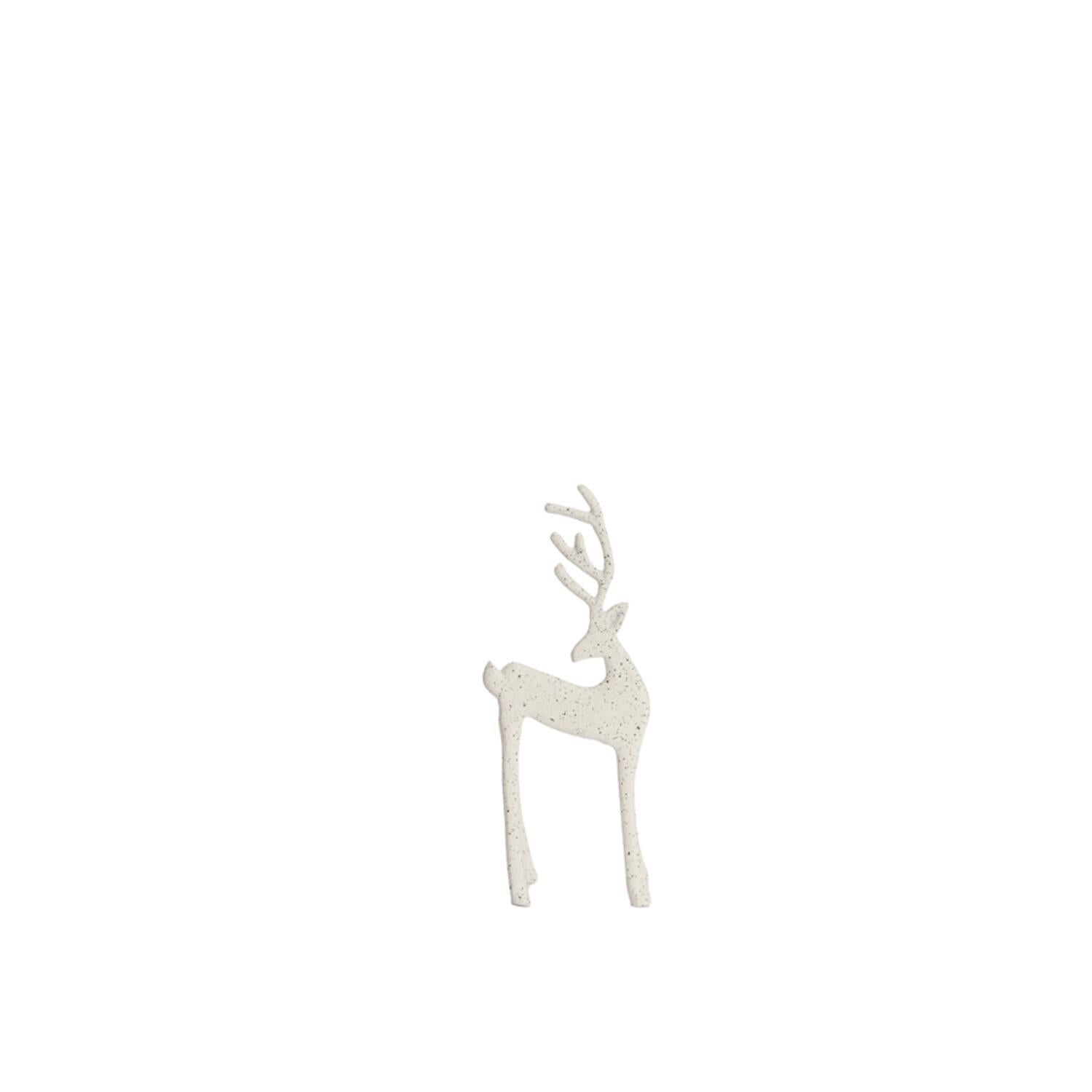 Ornamental Deer - Cream, Grey