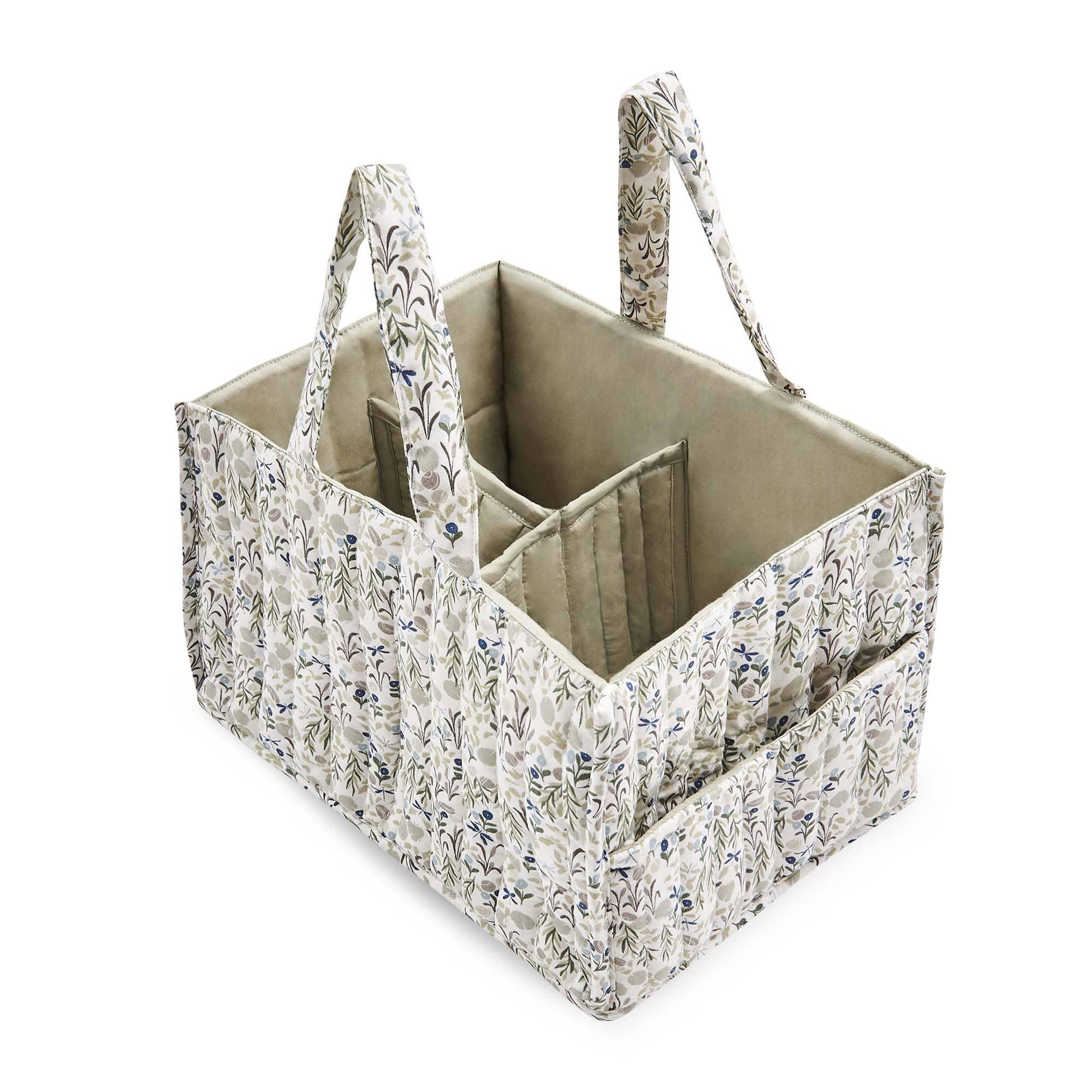 Quilted Nappy Caddy - Riverbank
