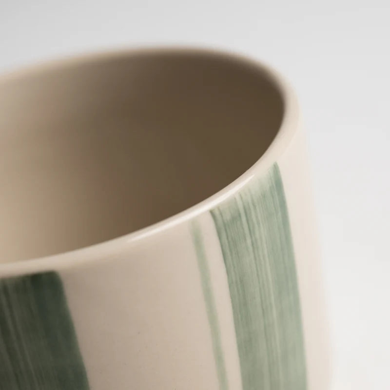 Cornflower Mug - Brushed Sage Green - Set Of 2 - 3 Size Options Available