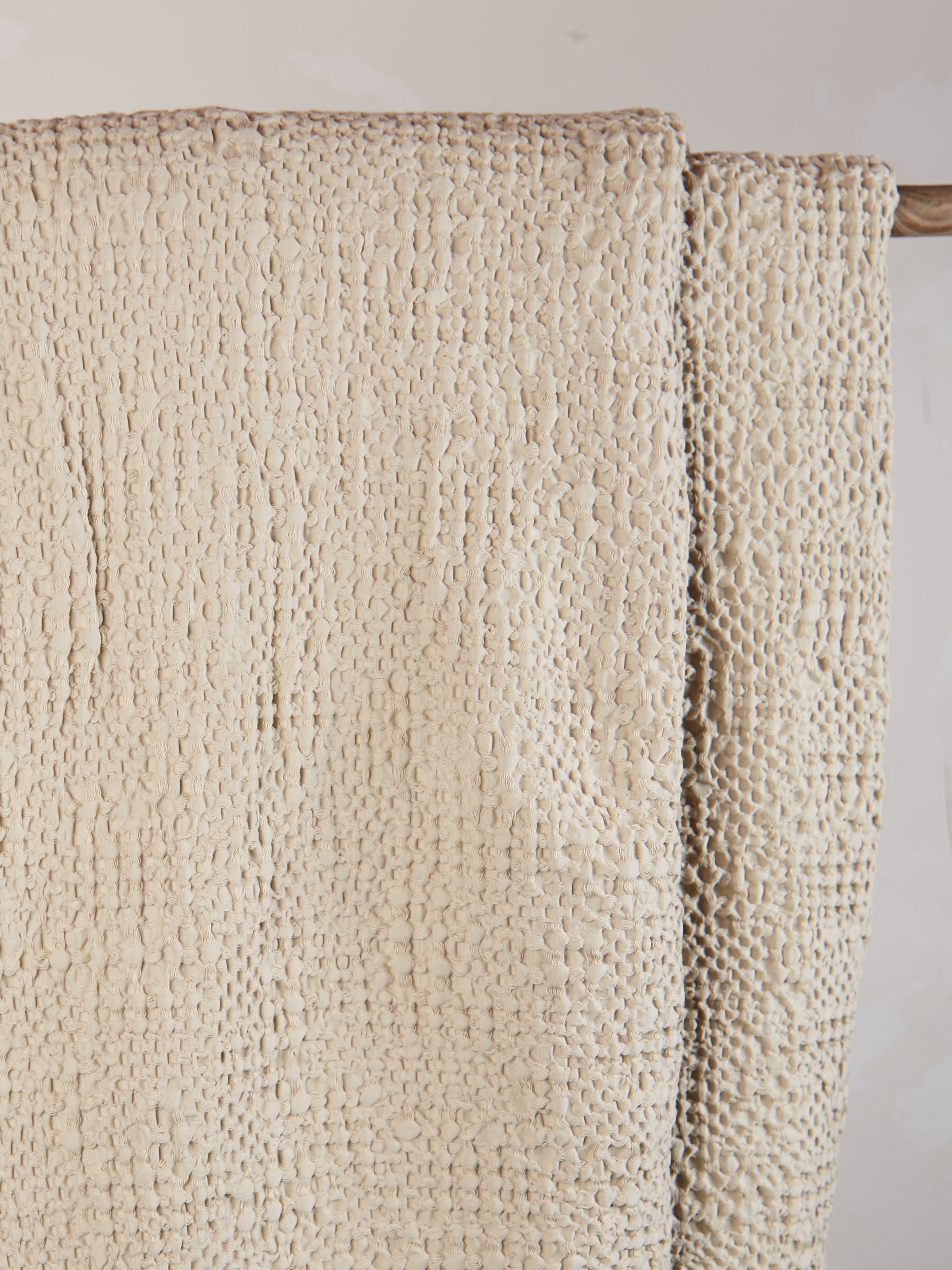 Stonewashed Cotton Tana Bedspread Throw - Linen - 3 Sizes Available