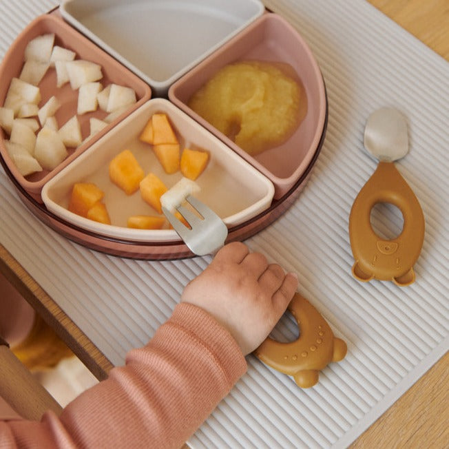 Stanley Baby Cutlery Set - Mr Bear / Golden Caramel